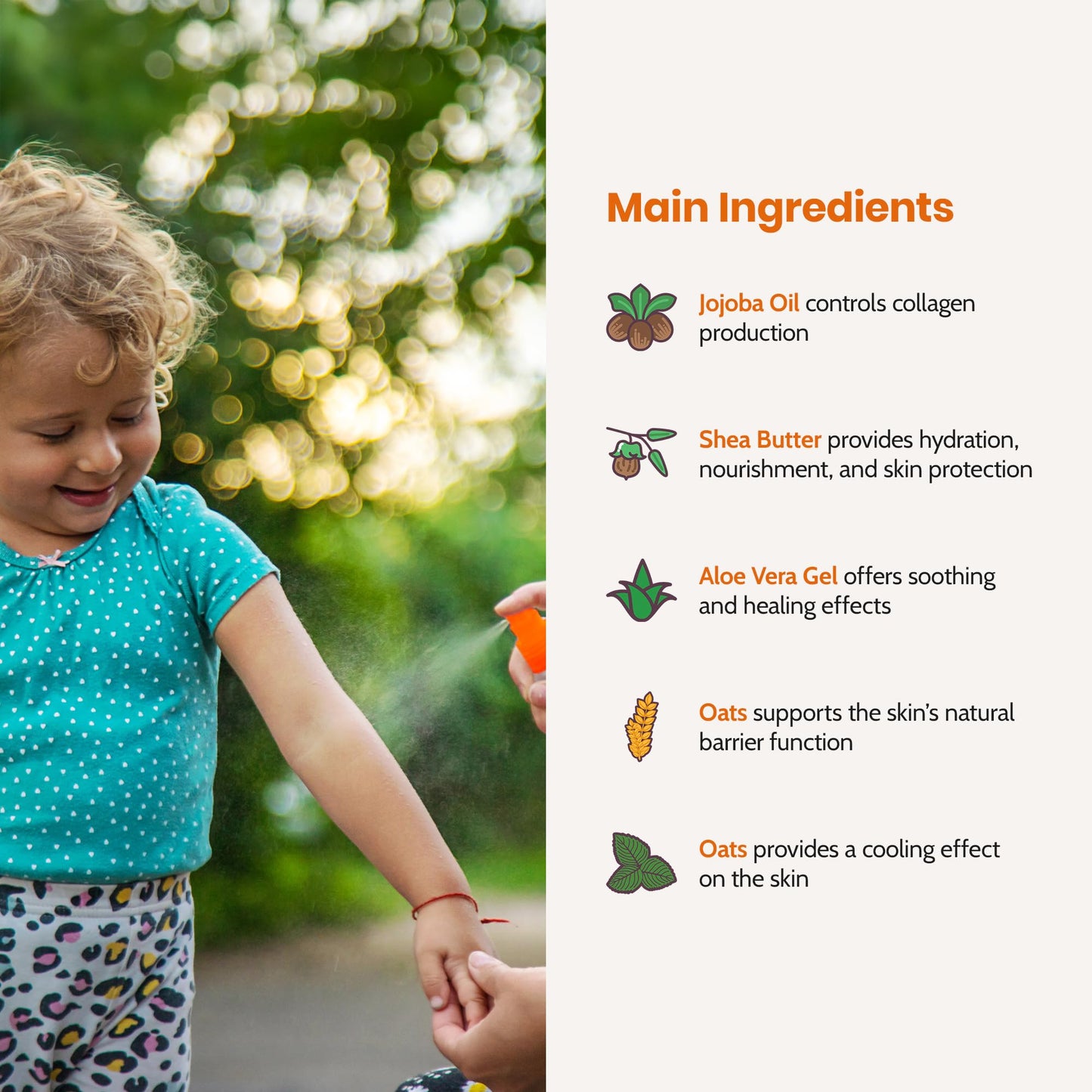 Mommy Care Soothing Gel – Aloe Vera Formula for Fast-Acting Sunburn & Bug Bite Relief, Cooling & Calming Skincare Solution, 70 ml / 2.03 fl oz