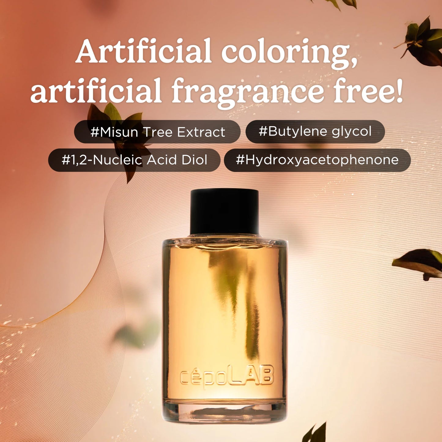 cepoLAB Biogenic Essence 50% CLEPS® Blended Formula, Hydrating Face Serum with Misun Tree Water – Korean Skincare for Dull & Dehydrated Skin, 3.38 fl.oz