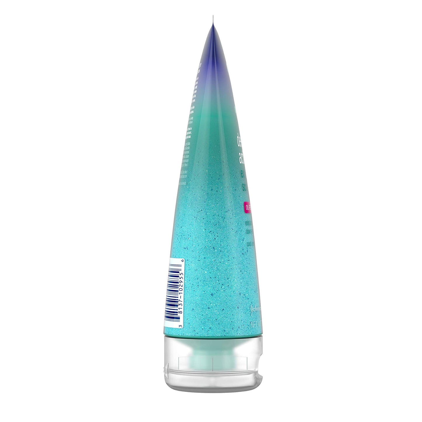 Clean & Clear Deep Action Exfoliating Facial Cleanser, Scrub & Face Wash, Pro-Vitamin B5, Lactic & Glycolic Acids, Oil-Free Gentle Daily Exfoliator for Soft, Smooth, Hydrated Skin, Vegan, 7 Fl Oz Tube