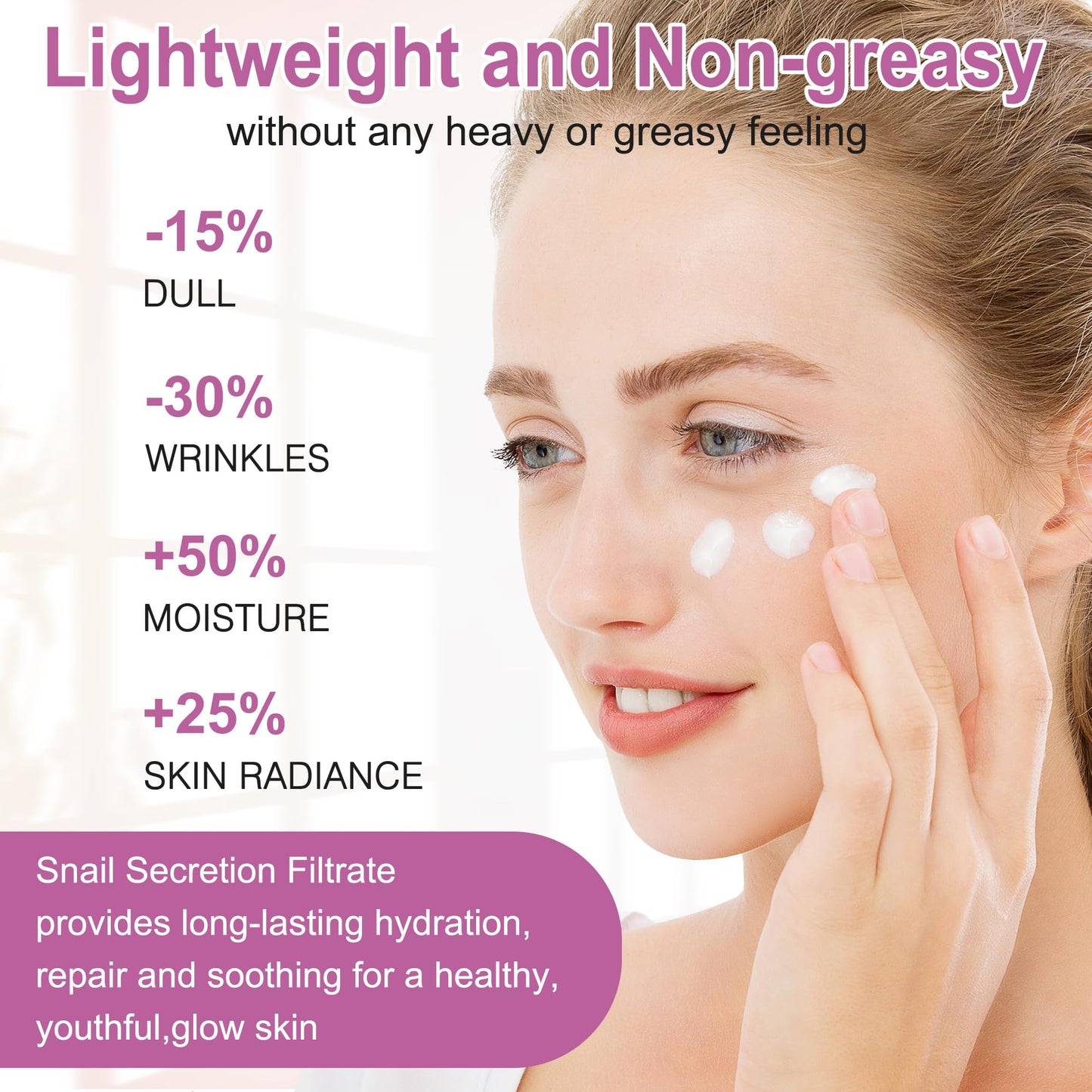 Skin Care Set,Korean Snail Mucin Essence Anti-aging Moisturize Repair Soothe Hydrate,Glass Skincare Routine Kit for Dull & Dry Skin,Skincare Gift Set Teens Stocking Stuffers Christmas Gifts for Women