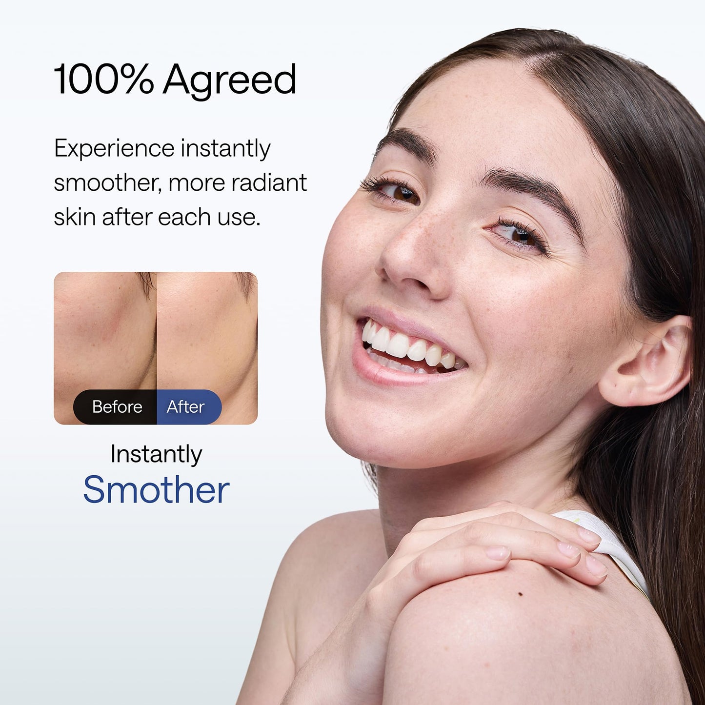 Ulikebeauty Moisturizing Facial Mask for Most Skin Types, Deep Hydrating Overnight Hydrogel Mask for Calming, Brightening & Repairing, 5 Pcs Per Case