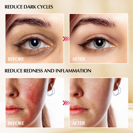 Fabludo 2-in-1 Gua Sha Cryo Sticks, Facial Skin Care Tools for Women Face and Eyes Massage, Unbreakable Stainless Steel Esthetician Supplies, Cooling Spa Ice Globes Roller with Carry Case