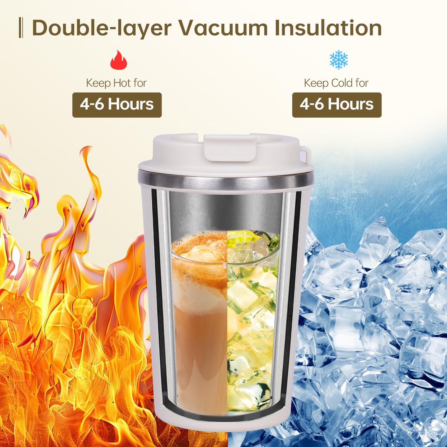 Tonoler Mr and Mrs Gifts 2025, Stainless Steel Insulated Coffee Mug for Couples, Wedding/Engagement/Bridal Shower Gifts for Newlywed, Bride and Groom - 12 Oz