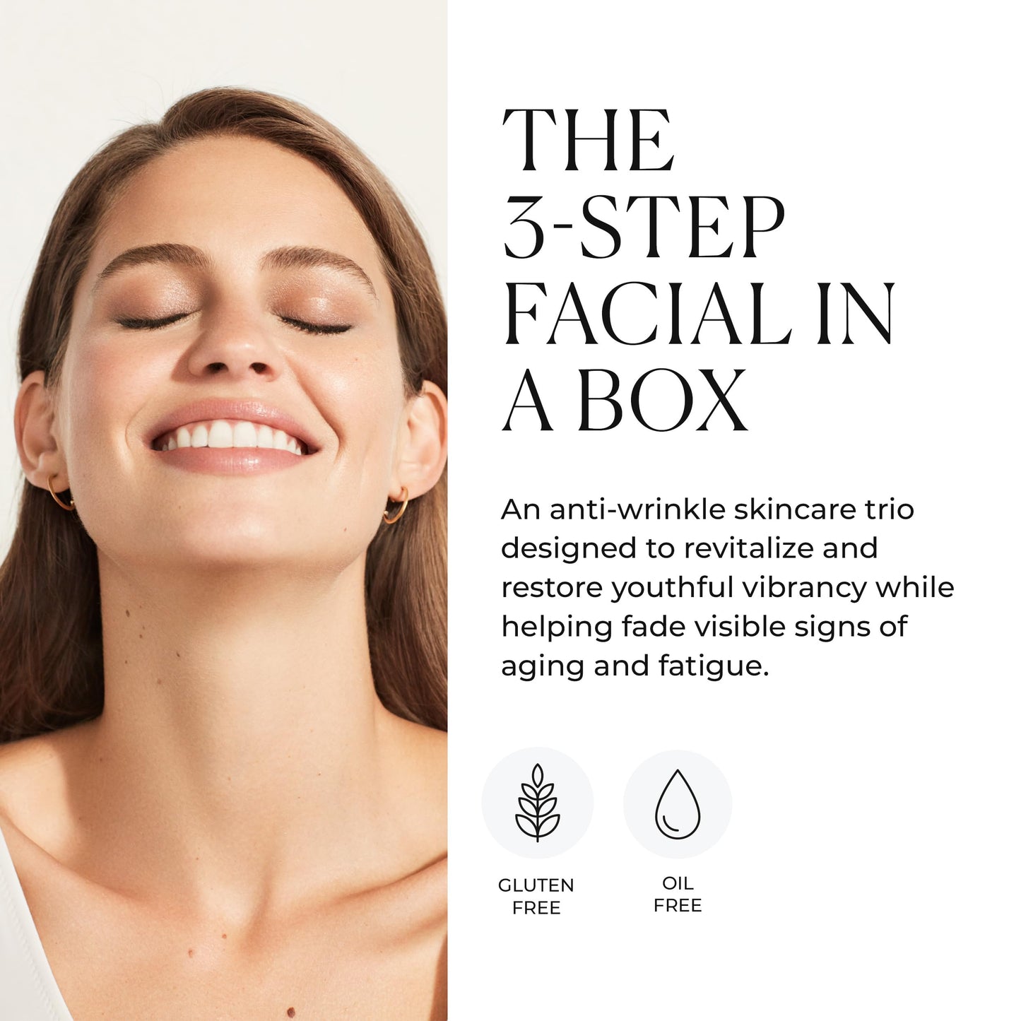 Natura Bissé Diamond Instant Glow, Ampoule Trio Express Mini-Lift, Lifts, Firms, & Illuminates, 3 ampoules x 4 treatments