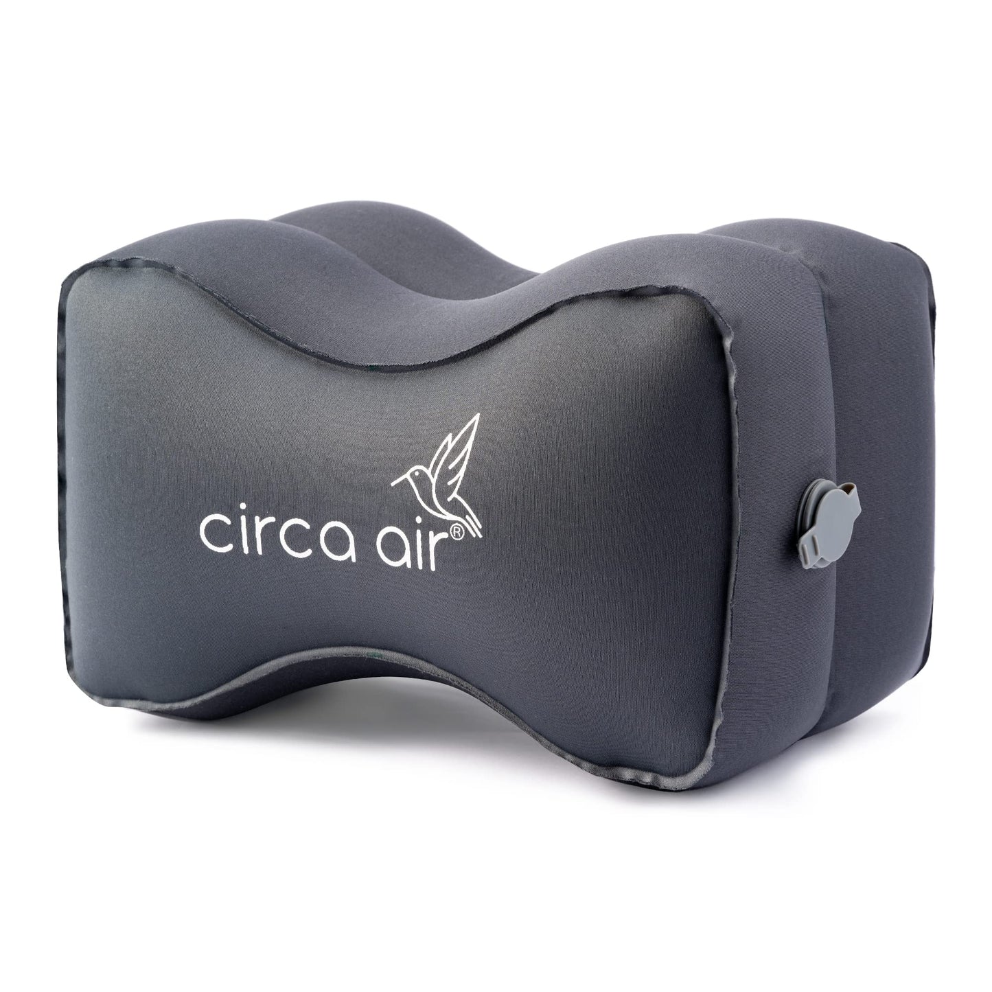 Circa Air Inflatable Knee Pillow for Side Sleepers, Travel Knee Pillow Between Legs for Sleeping, Orthopedic Sciatica Pain Relief Pillow, Leg Pillow for Hip Joints and Thigh Sleep Support