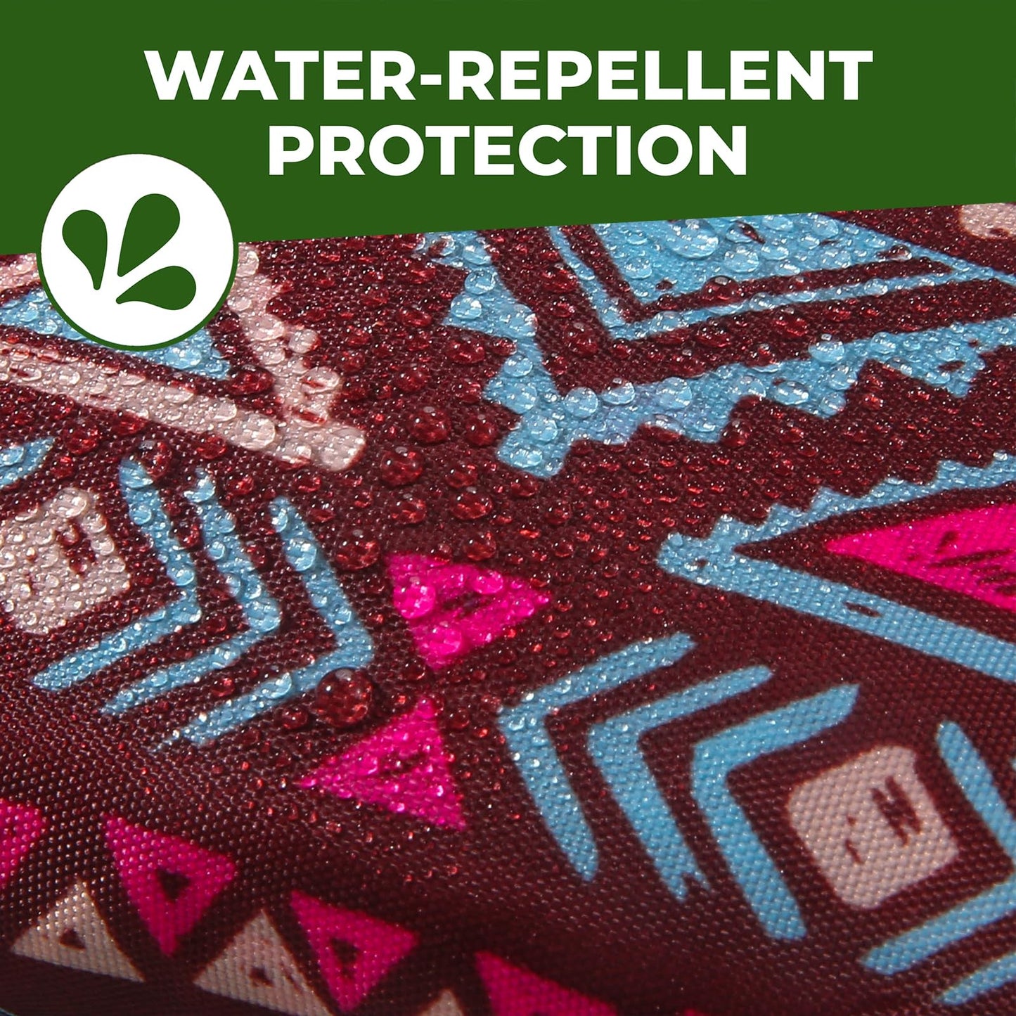 ECO CHIC Foldable Reusable Large Recycled Grocery Bags Lightweight Shopping Tote Bags with Storage Pouch - Collection of 4 bags