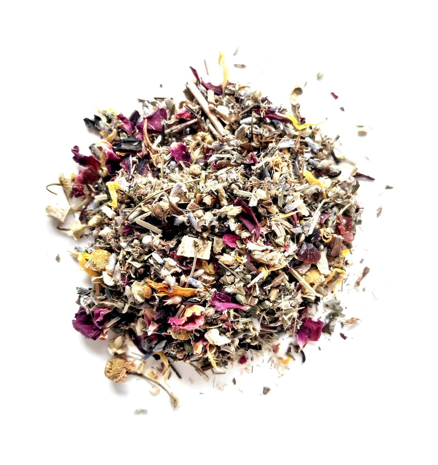 Reiki Charged 7 Chakra Balancing Tea Wildcrafted Loose Leaf Dried Herbs Shaman Lucid Dreaming Sleep Calming Relaxing 0.5 oz bag Small Sample Tea