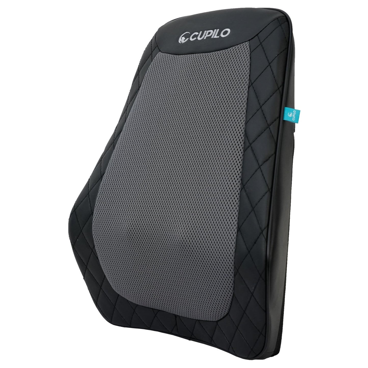 CuPiLo Back and Neck Massager, FSA Eligible HSA Store Massager for Pain Relief Deep Tissue, Heated Massage with Vibration, Massage Pillow for Neck, Back, Shoulder, Leg, Gifts for Men Women