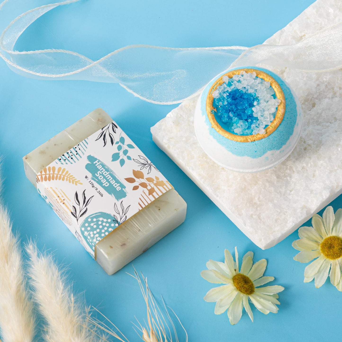 Birthday Gifts Basket for Women,Get Well Soon Thinking of You Gifts Relaxing Spa Gifts Self Care Package Box w/ Luxury Blanket,Unique Mothers Day Gifts for Mom Her Best Friend Sister Wife Grandma