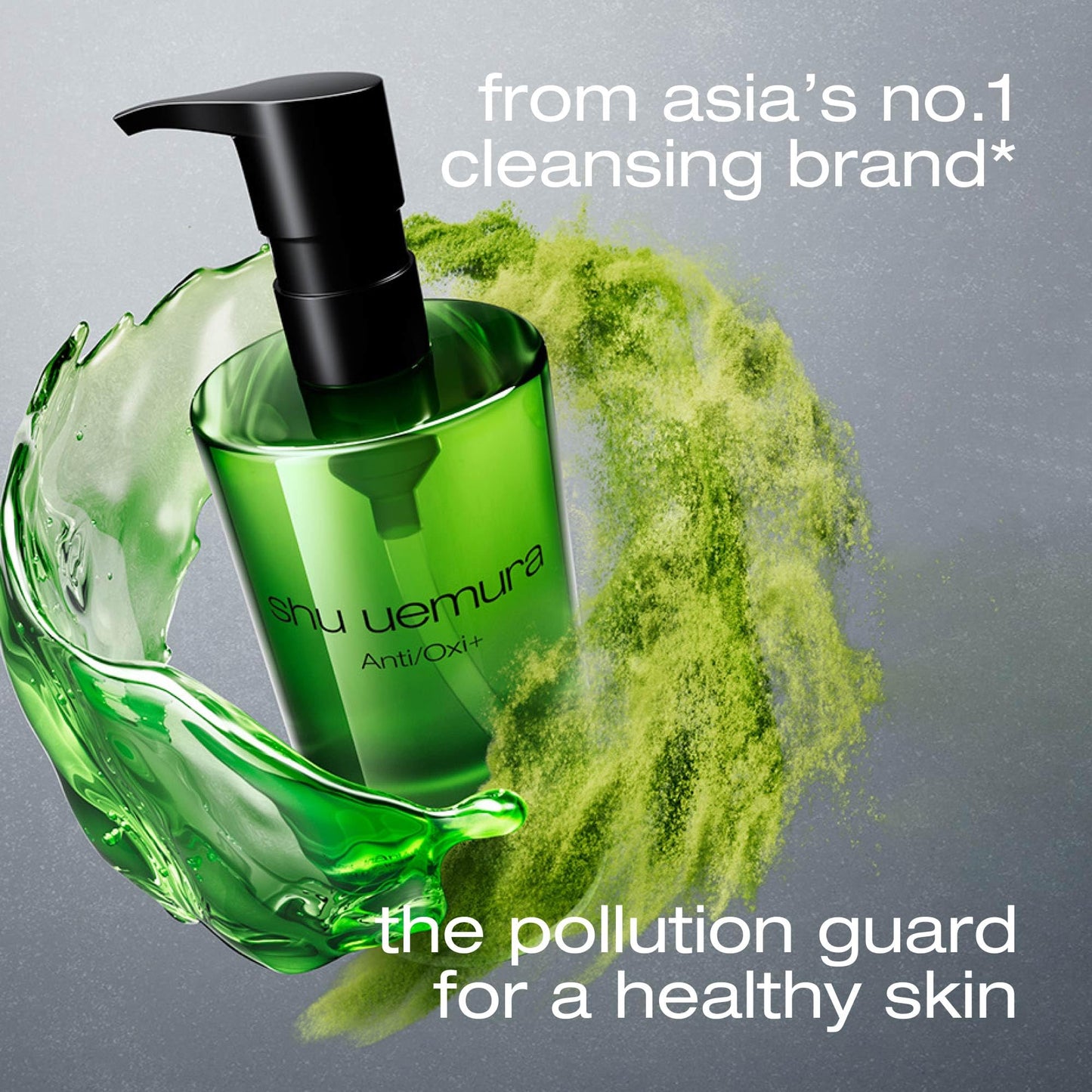 shu uemura AntiOxi+ Clarifying Cleansing Oil, Makeup Remover and Facial Cleanser to Combat Dullness and Impurities, 15.2 Fl. Oz.