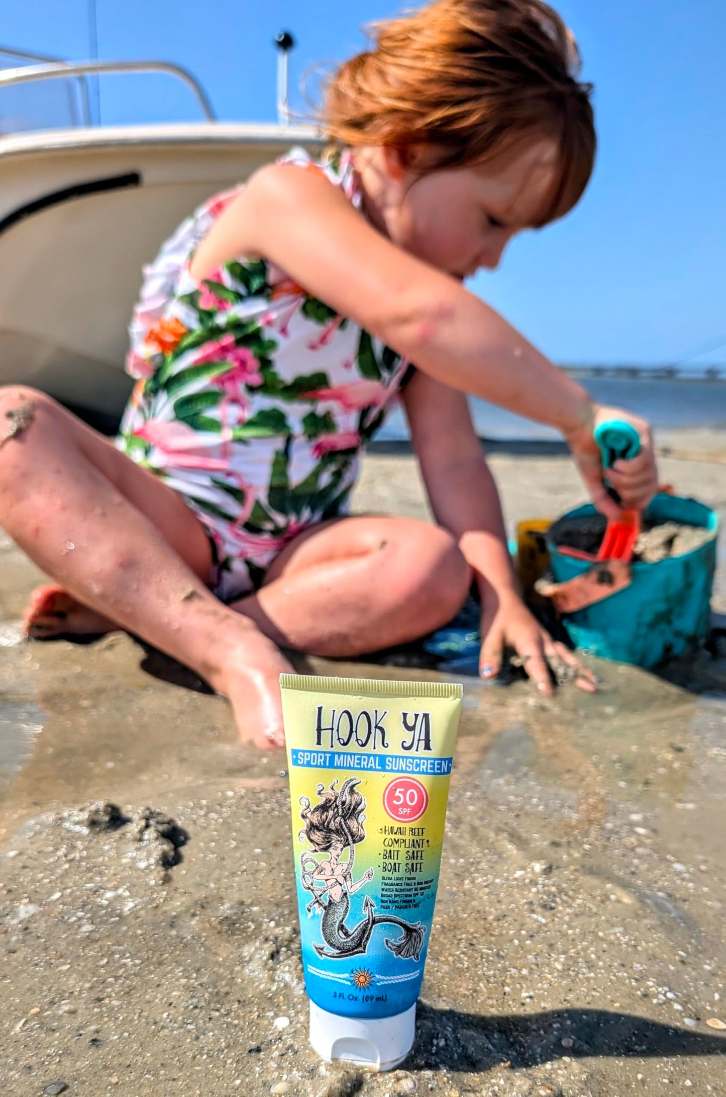 Hawaii Reef Compliant, Non-Nano Mineral Sunscreen 3oz Travel Size, (2) Pack 6oz Total, UVA/UVB Protection, Octinoxate-Oxybenzone Free, No Fragrance, PABA-Paraben free, Made in USA