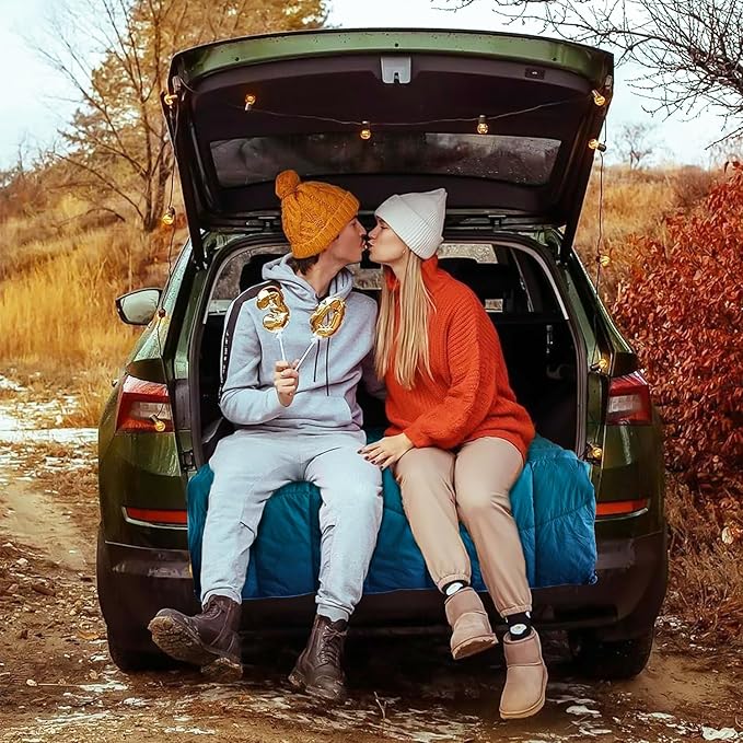 Camping Blanket, Packable Puffy Blanket Down Alternative Blanket Lightweight Windproof Water Resistant for Outdoors,Hiking, Backpacking,Beach,Car,Picnic,Stadium 52x75in