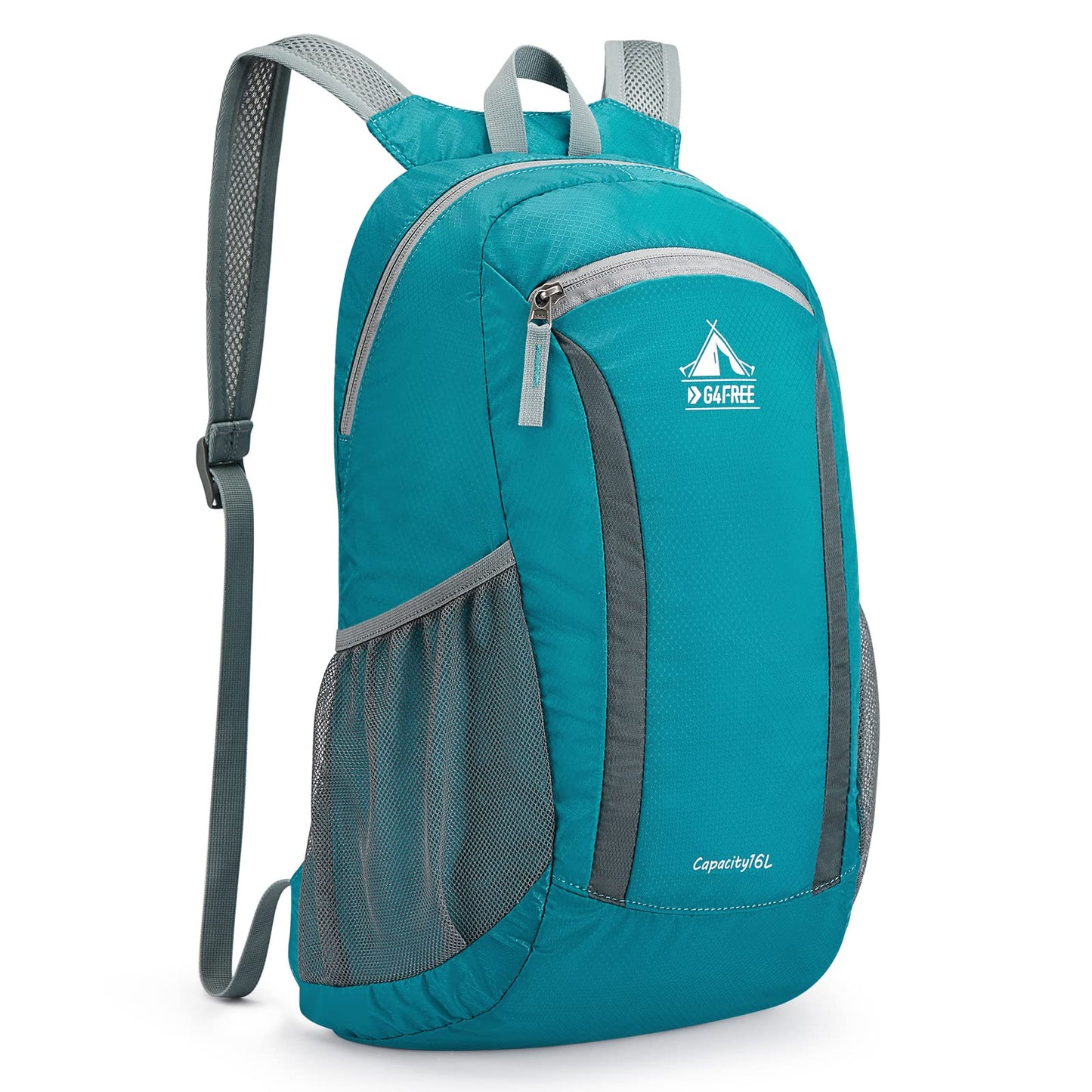 G4Free 16L Hiking Daypack, Lightweight Packable Small Backpack for Travel Camping Outdoor Men Women