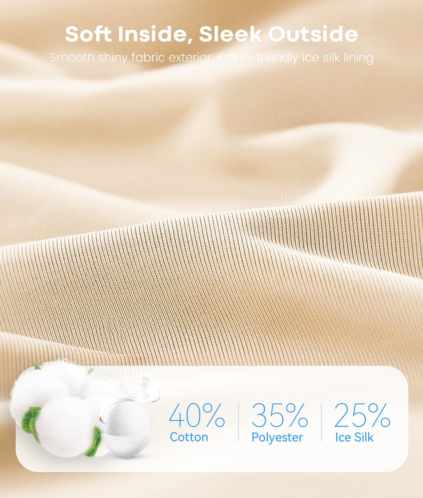 MUSICOZY Sleep Headphones, Bluetooth 5.4 Sleep Mask, Washable Zipper Eye Mask with HD Stereo Speakers, Cooling Ice Silk Fabric, 14H Playtime Wireless Headband Headphones for Side Sleepers