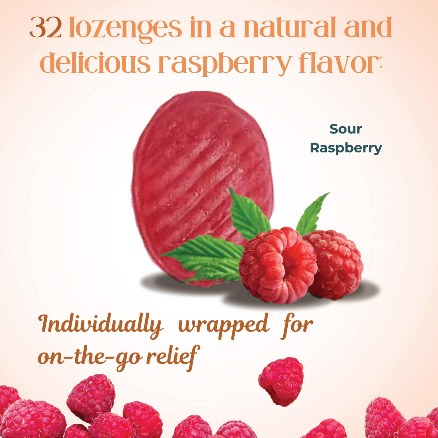 Preggie Pop Drops Plus with Vitamin B6 for Pregnancy Nausea Relief, Morning Sickness Candy with Essential Oils for Pregnant Women – Natural Raspberry, 32 Count