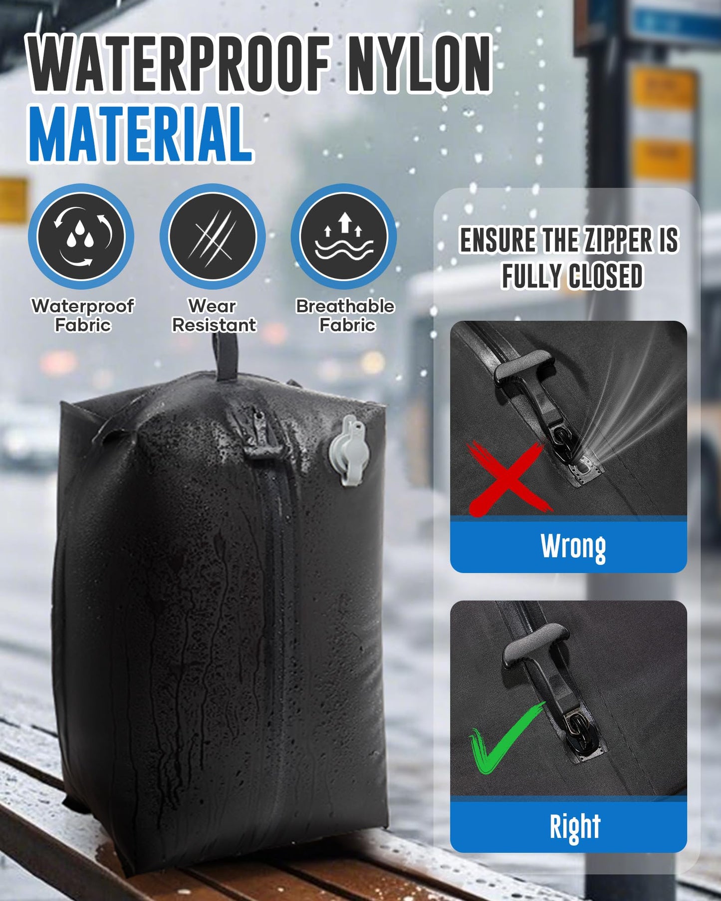 Vacuum Seal Backpack for Clothing Travel Large Waterproof Space Saver Vacuum Storage Compression Bags Personal Item Travel Essentials Backpacks Carry on Approved for Suitcase (1pc+ no pump)