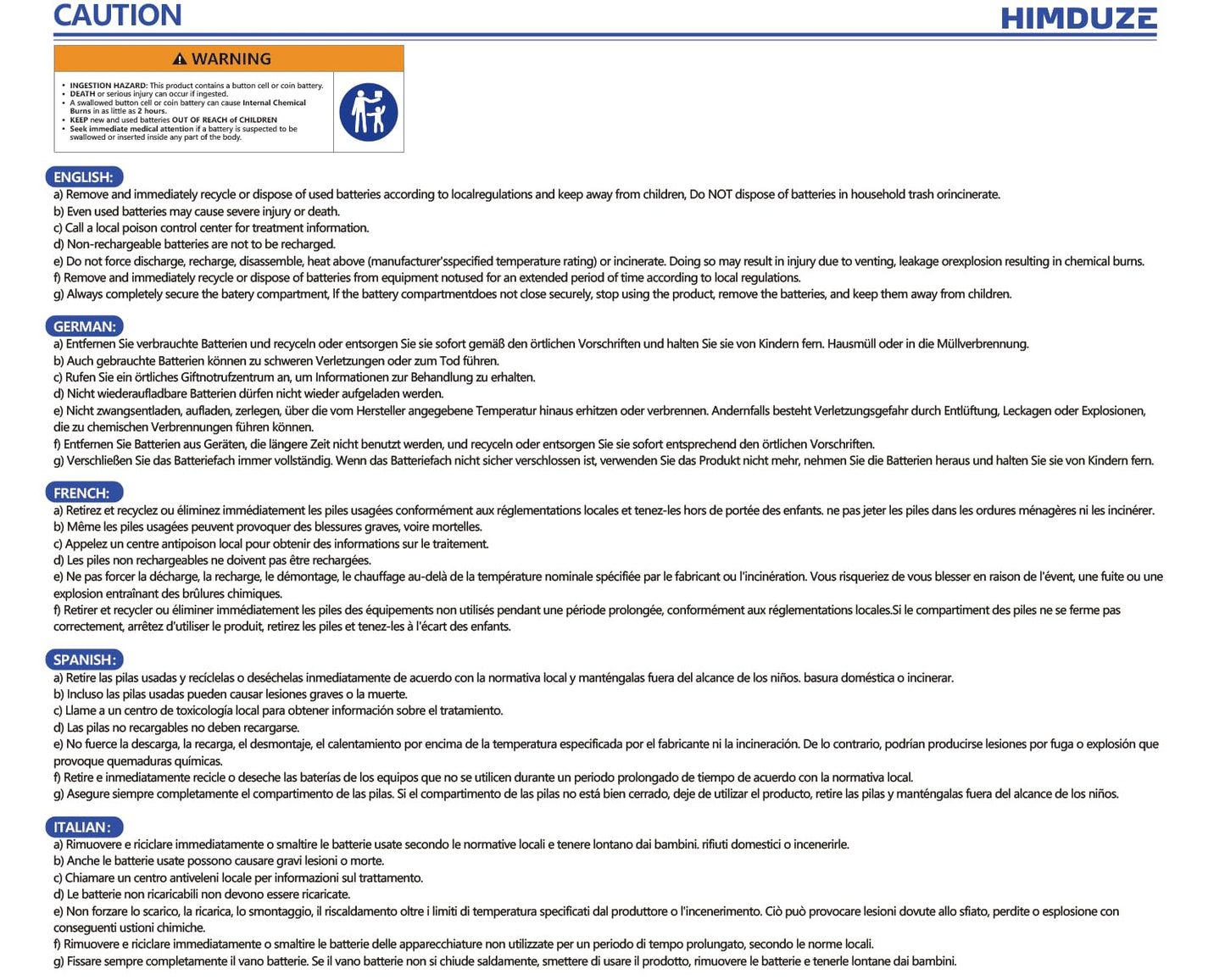 HIMDUZE Insulin Cooler Travel Case TSA Approved Refrigerated Medicine Cooler for Travel w/Thermometer Temperature Diabetic Travel Case w/2 Reusable Ice Packs for Daily Life Trip, Blue