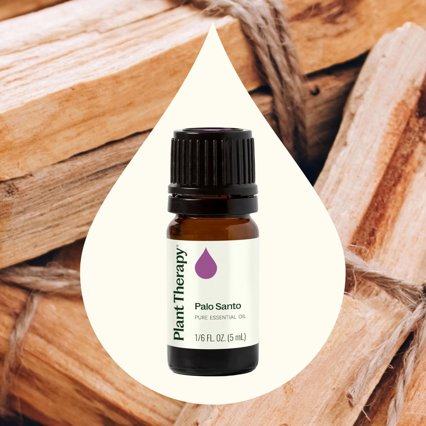 Plant Therapy Palo Santo Essential Oil 100% Pure, Undiluted, Natural Aromatherapy, Therapeutic Grade 5 mL (1/6 oz)