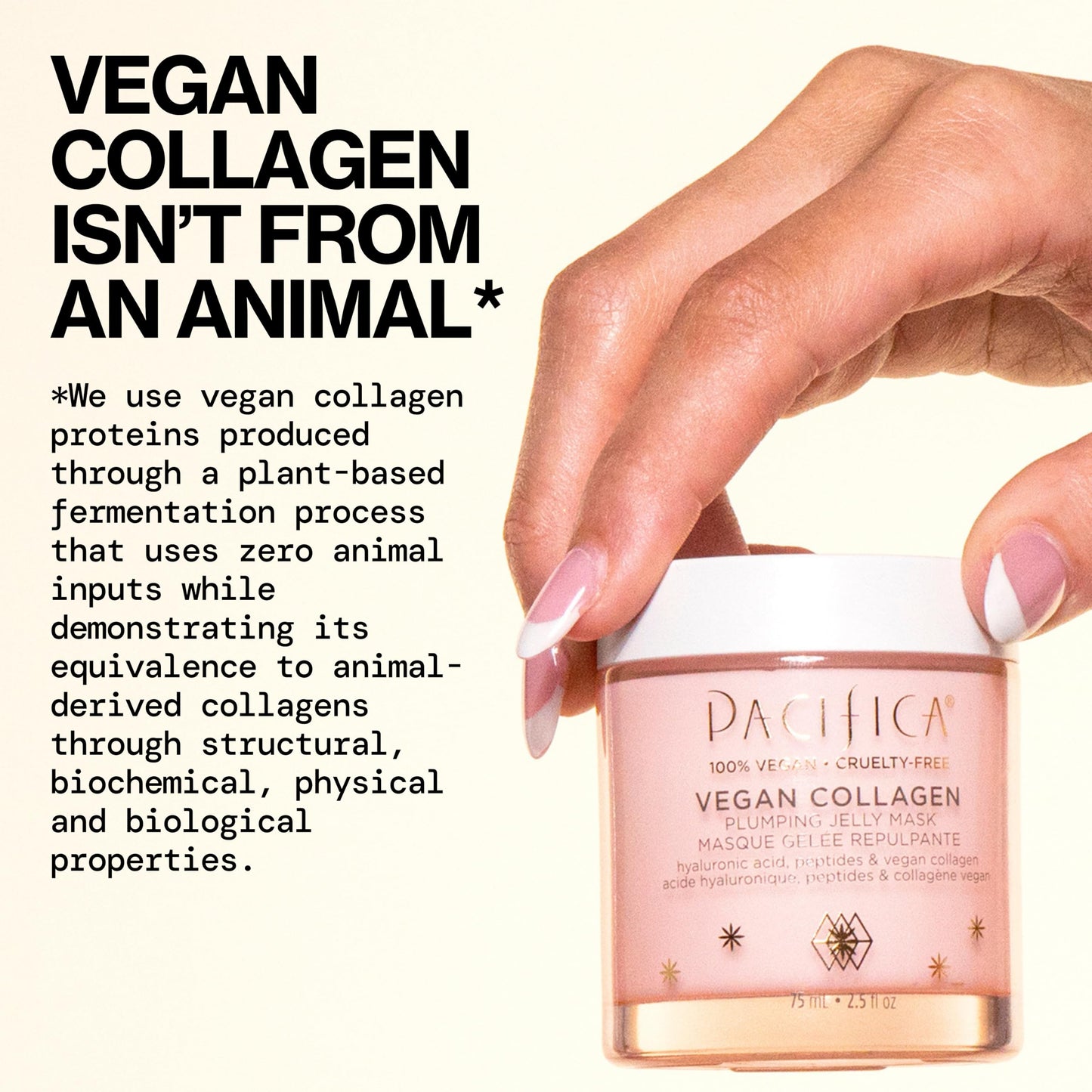 Pacifica Vegan Collagen Plumping Jelly Mask – Overnight Hydrating Face Mask with Vegan Collagen, Squalane & Hyaluronic Acid, Deep Moisture for Plump, Dewy Skin, Glass Skin Glow, Clean Beauty Skincare