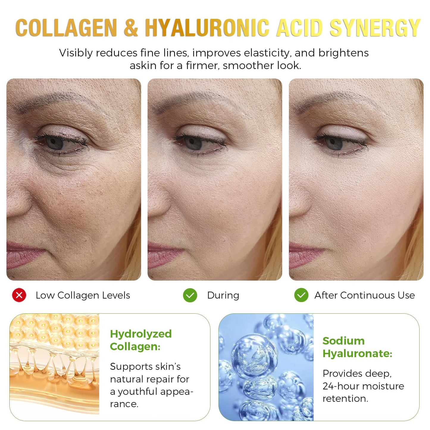 chenyayun 9000PPM Snail Mucin Collagen Overnight Wrapping Peel Off Mask for Intensive Hydrating, Skin Barrier Repairing, Reducing Sagging/Wrinkles/Fine Lines, 2.53 Oz/75 ML