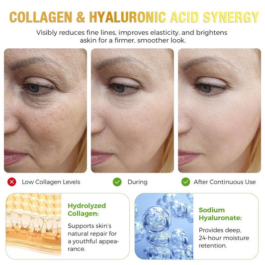 chenyayun 9000PPM Snail Mucin Collagen Overnight Wrapping Peel Off Mask for Intensive Hydrating, Skin Barrier Repairing, Reducing Sagging/Wrinkles/Fine Lines, 2.53 Oz/75 ML