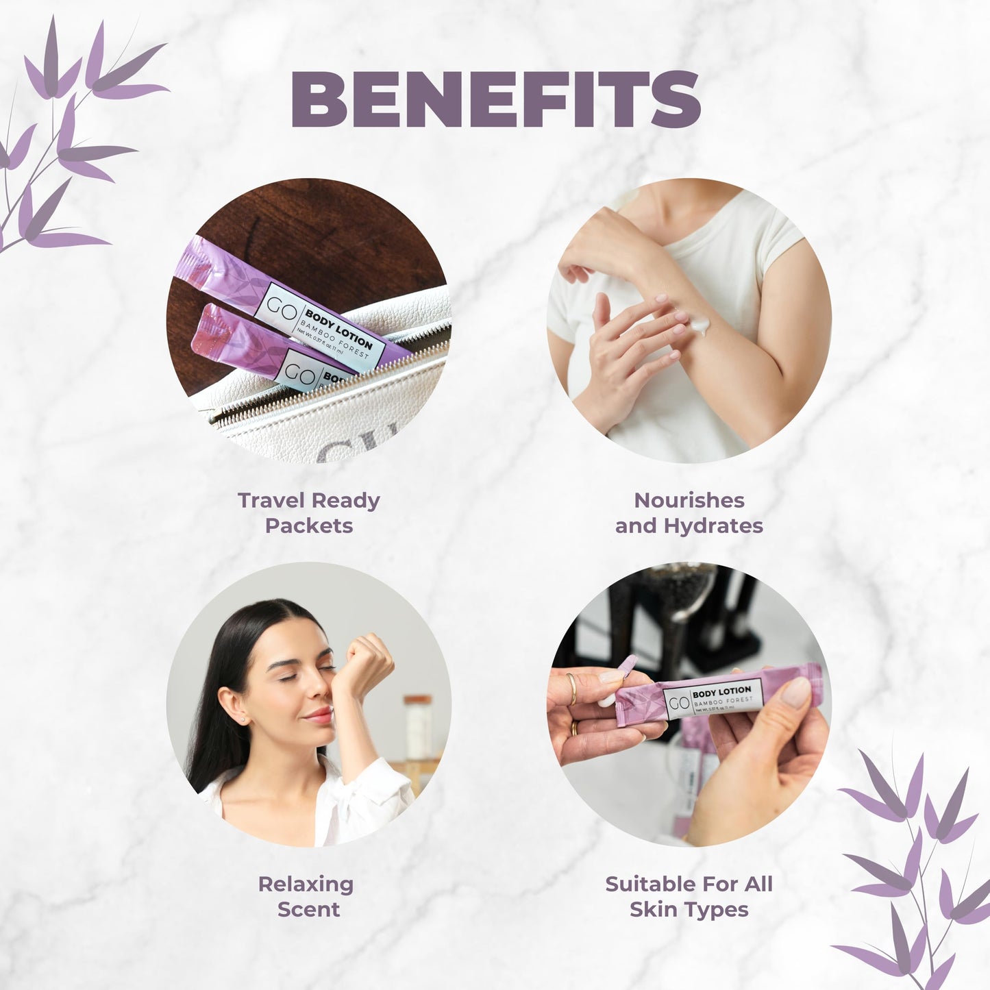 Go Essentials Travel Lotion Packets – Single Use Body and Hand Lotion for Hydrated Skin and Travel Size Toiletries - Bulk Travel Size Lotion Packets.