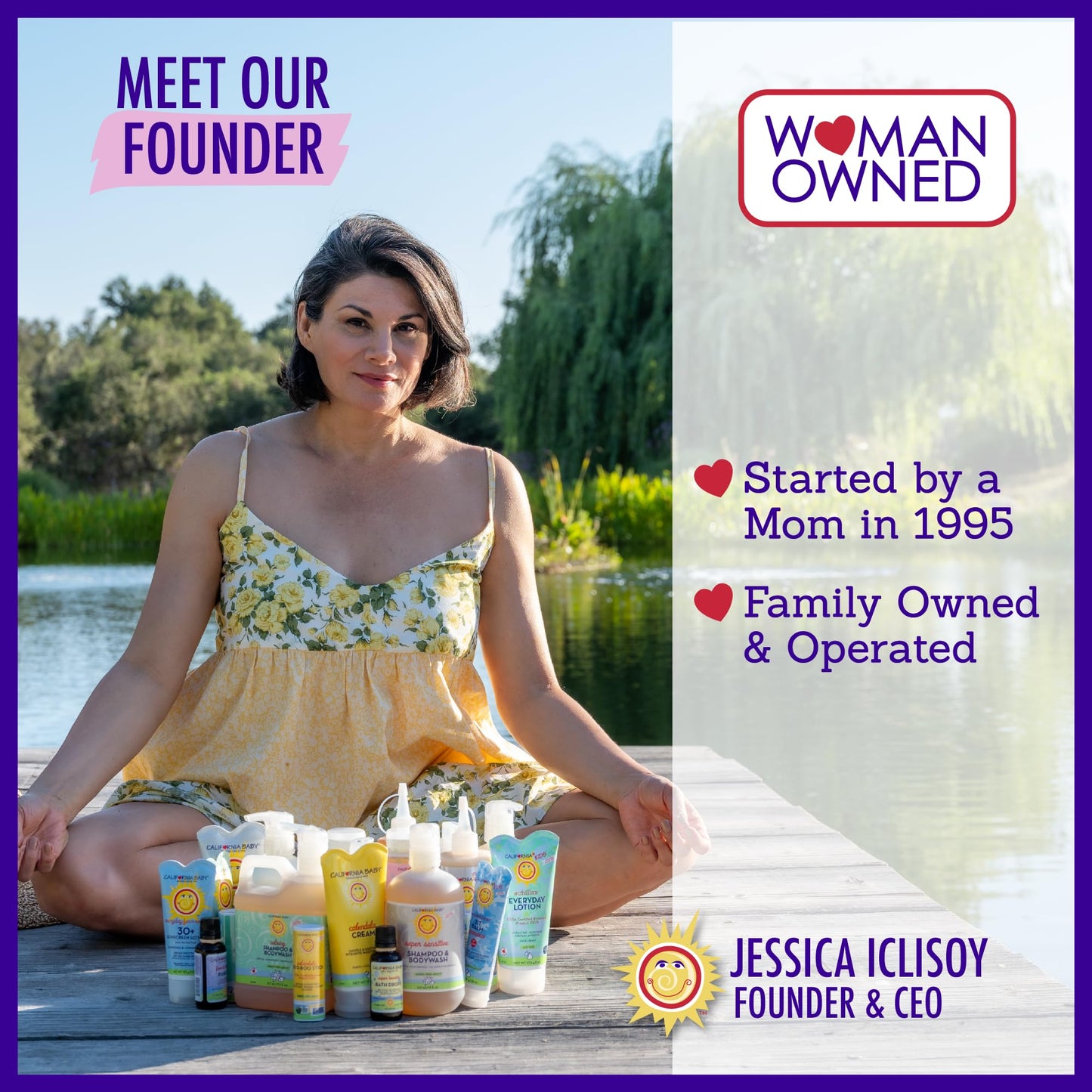 California Baby Super Sensitive SPF 30+ Sunscreen | Unscented | Mineral Based | Titanium Dioxide | Travel Size Baby Sunscreen for Face + Body | 1.8 oz