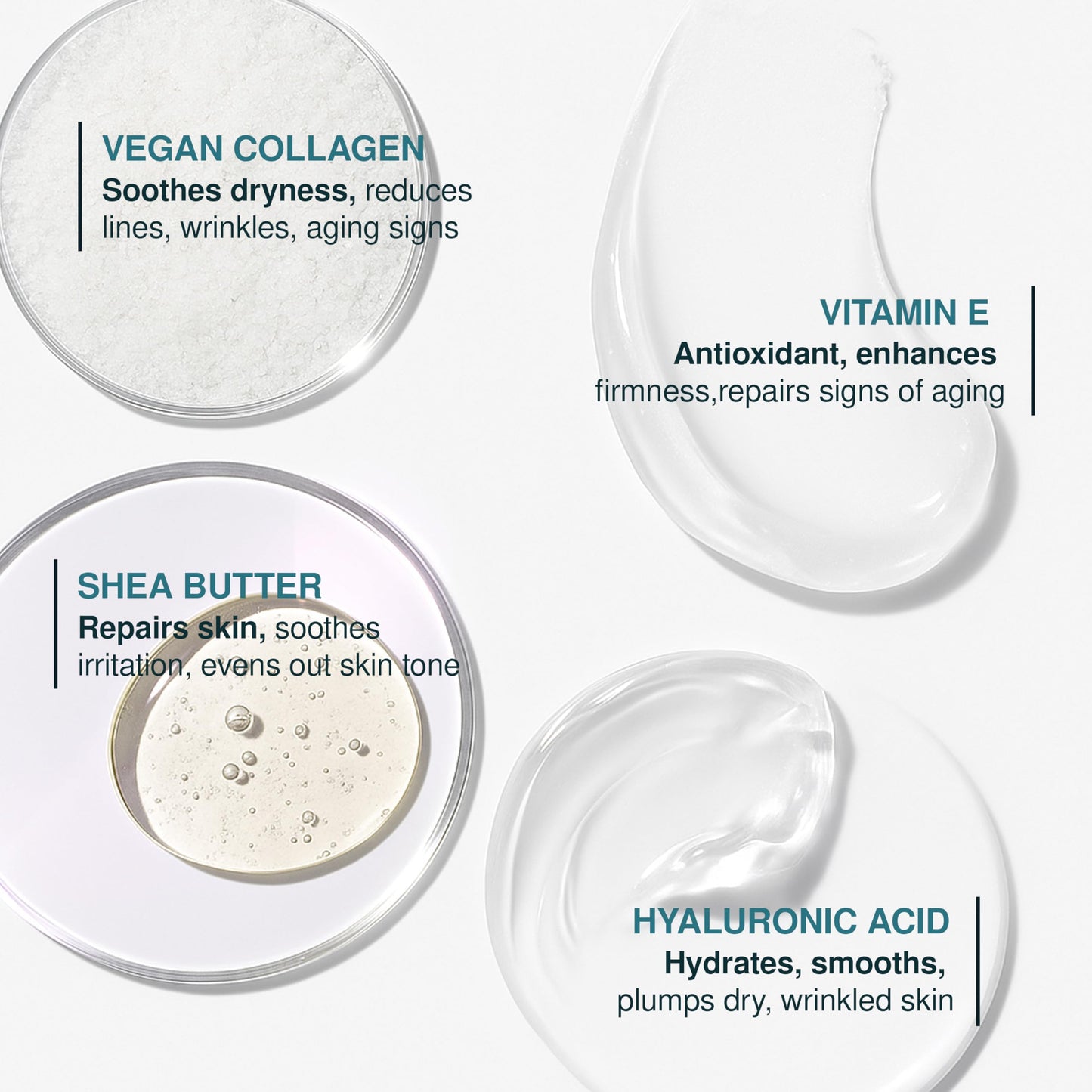 Clear Visage Hyaluronic Acid Moisturizer - Dermatologist Tested - Retinol Anti Aging Face Cream - Ultra Hydrating, Plumps & Smooths Skin, Fine Lines & Wrinkles Treatment - Clean Beauty Korean Skincare