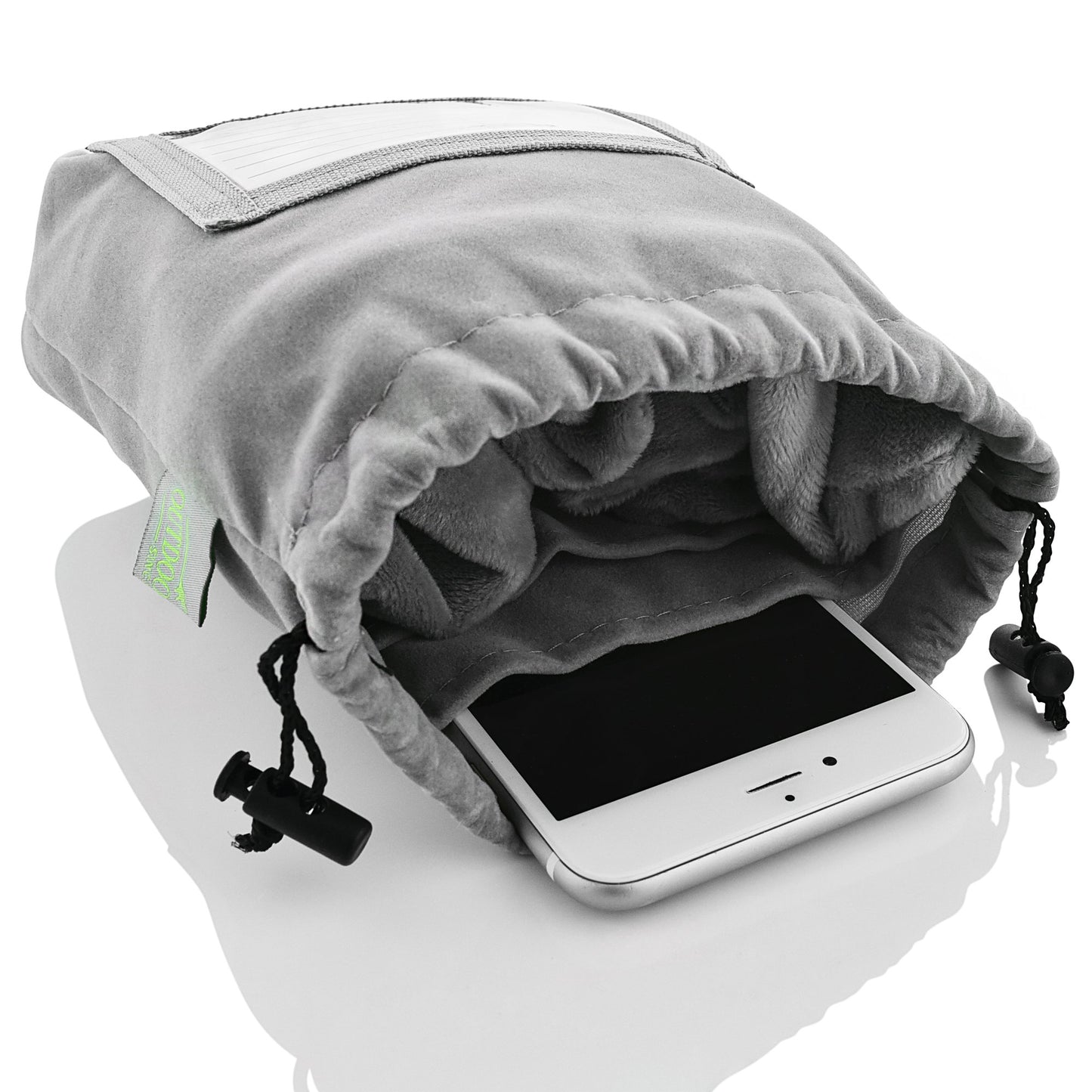 Inflatable Travel Neck Pillow: Extra-Soft, Cushion. For Airplanes, Trains, Cars, Portable Travel Accessory-With Carrying Pouch For cell phone and Passport Etc. (Grey)