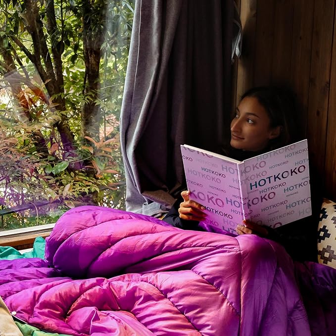 Camping Blanket,Lightweight Down Alternative Puffy Blanket Packable Outdoor Blanket for Camping,Traveling, Stadium, Hiking, Picnics