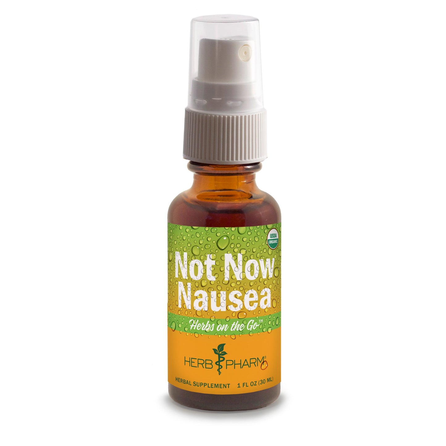 Herb Pharm Herbs on The Go Portable Spray: Not Now Nausea, 1 Oz