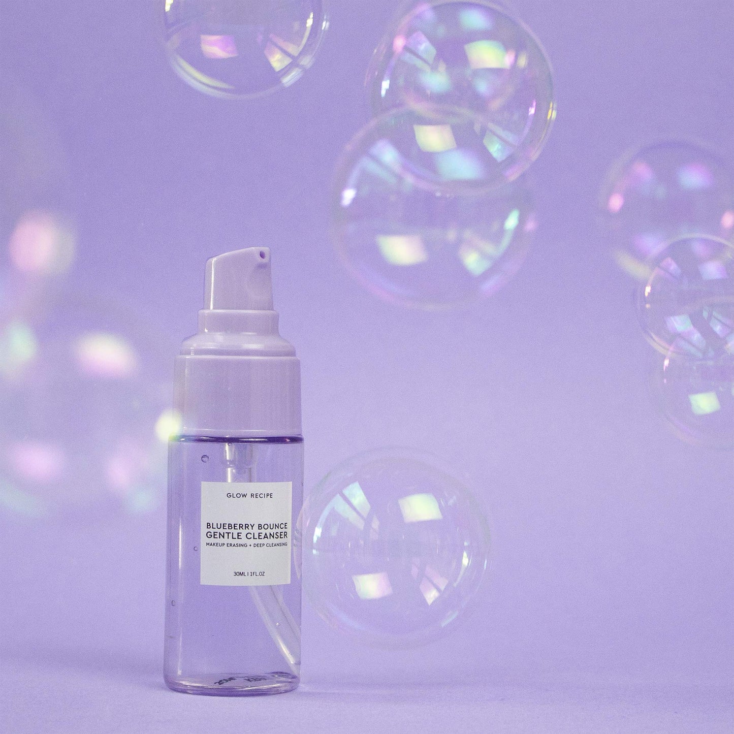 Glow Recipe Nourishing Double Cleanse Duo - Blueberry Mini Gentle Cleanser (30ml) + Avocado Ceramide Moisture Barrier Cleanser (150ml)