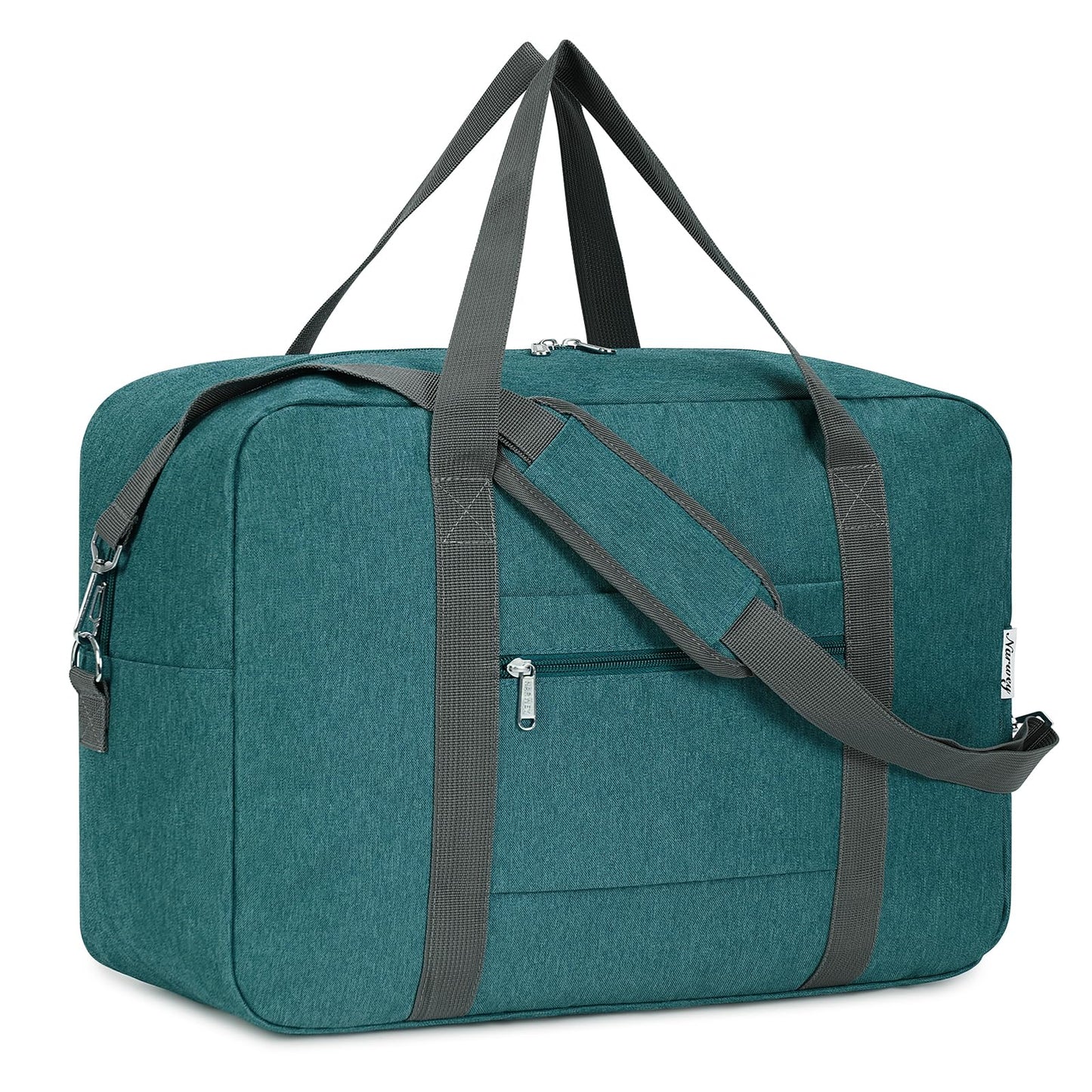 For Spirit Airlines Personal Item Bag 18x14x8 Foldable Travel Duffel Bag Tote Duffle Carry on Luggage for Women and Men 30L (Teal)
