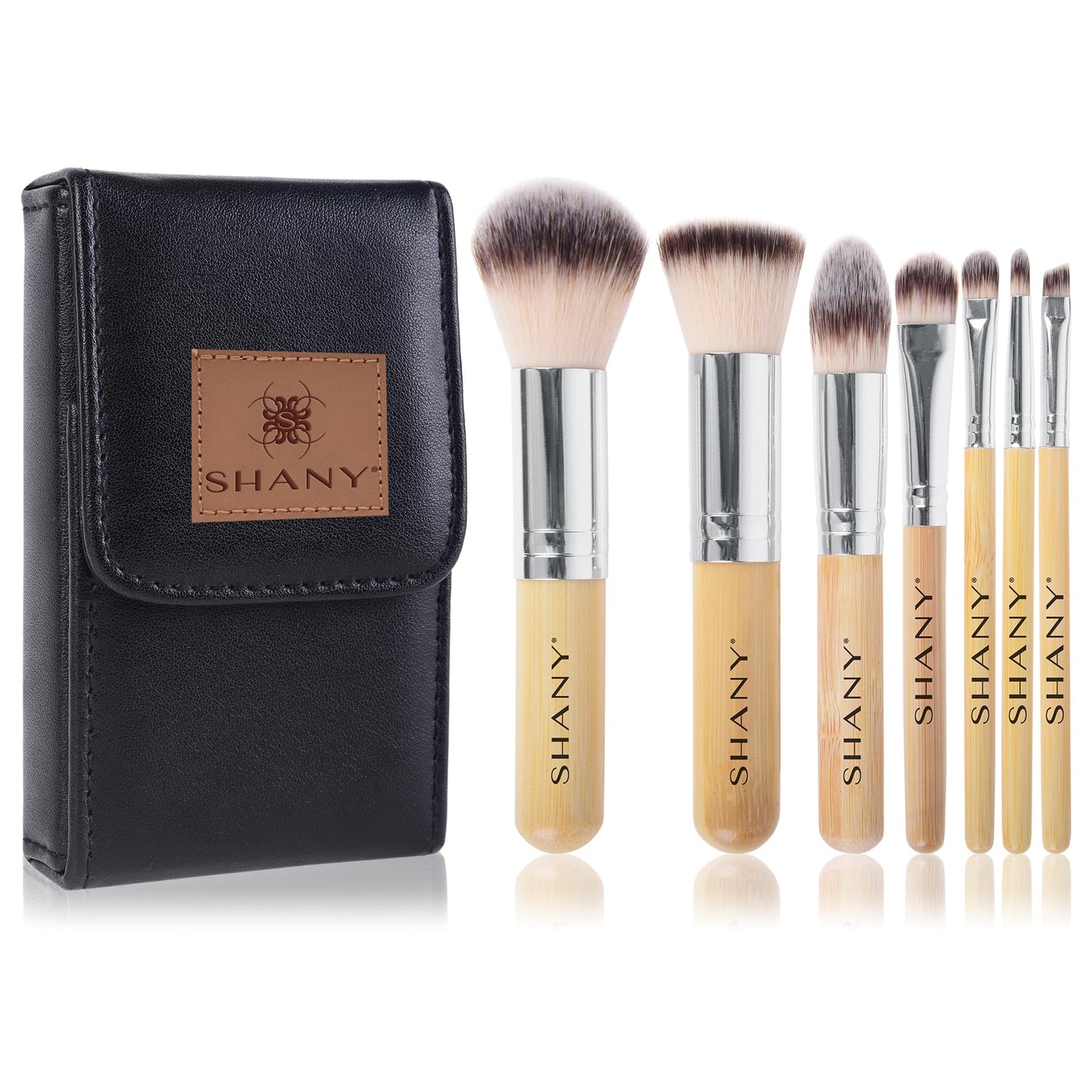 SHANY I love Bamboo - 6pc Petite Pro Bamboo brush set, NO Case