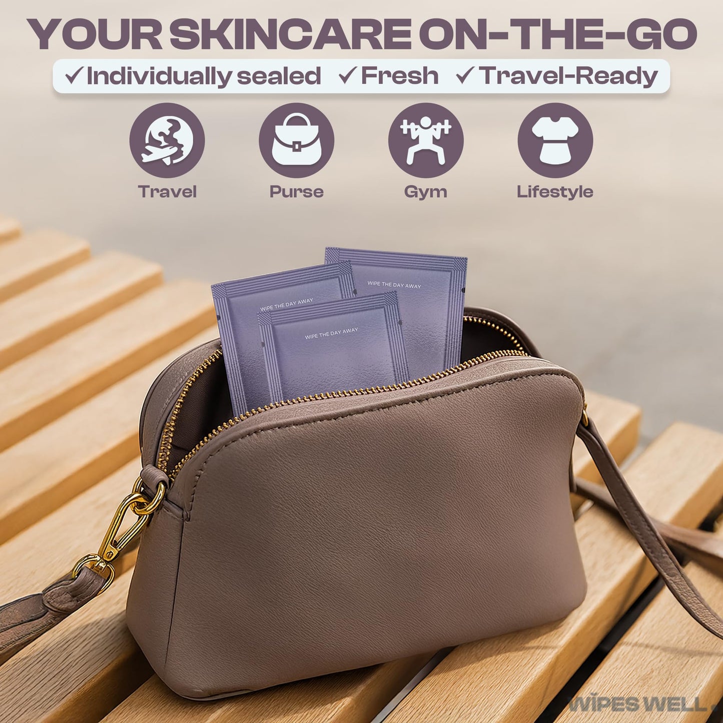 Makeup Remover Wipes with Aloe Vera & Avocado Oil | 21 Ct | Facial wash | Individually Wrapped, Face Wipes, Travel Size, Purse Essentials, Removes Waterproof, Make up remover, Unscented (Pack of 1)