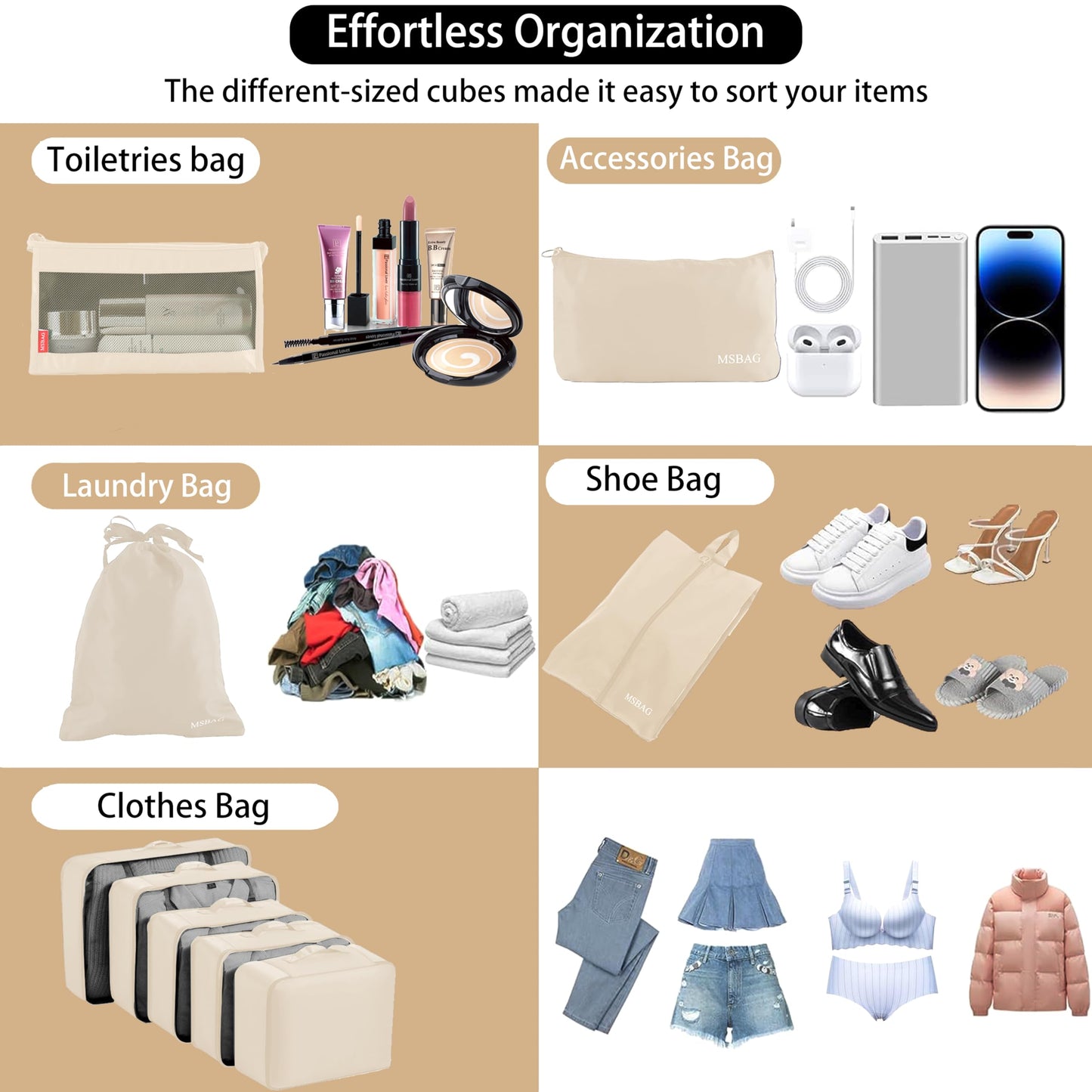 9 set Packing Cubes for Travel,Effortless Organization Cube for Quick Packing& Unpacking, Travel Must Have Suitcase Organizer Essentials for any Journey,Cruise,Camping,hiking,Vacation,Business trip