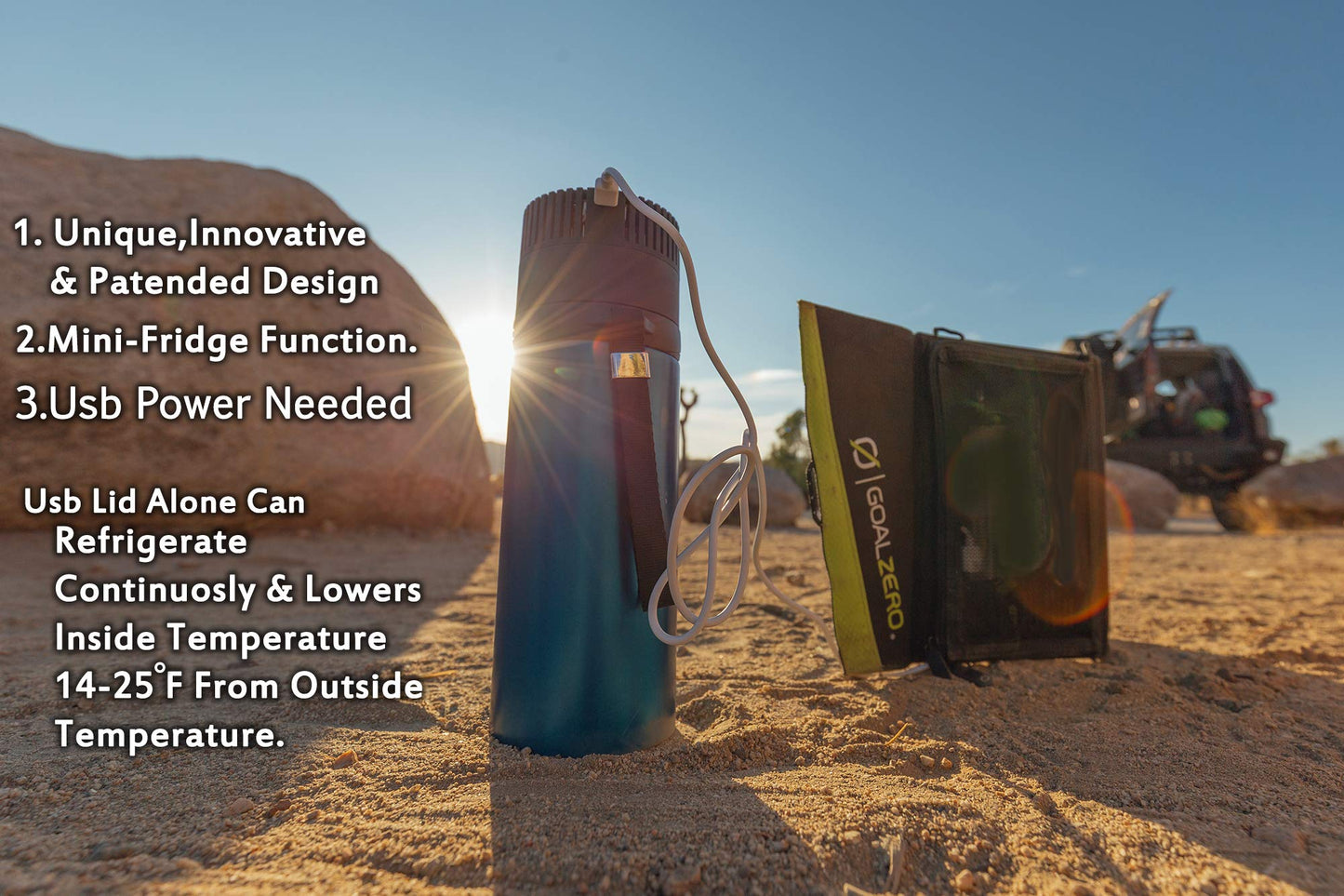 4ALLFAMILY Explorer Insulin Cooler Travel Case TSA Approved 72H (1–7 Medication Pens) – On–The–Go Medical Cooler with Biogel Ice Pack – Diabetes Travel Case for Insulin Pens & EpiPens (Blue)