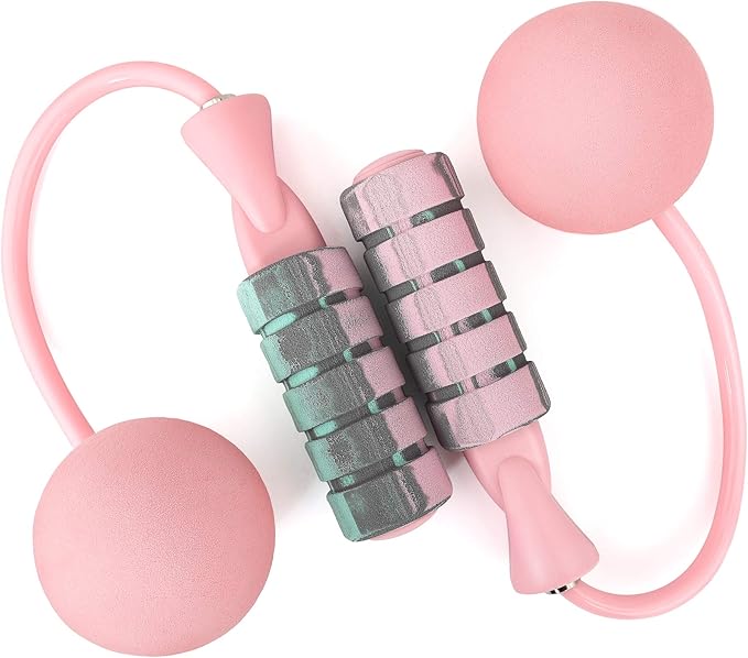 Jump Rope, Training Ropeless Skipping Rope for Fitness, Adjustable Weighted Cordless Jump Rope for Men Women Kids