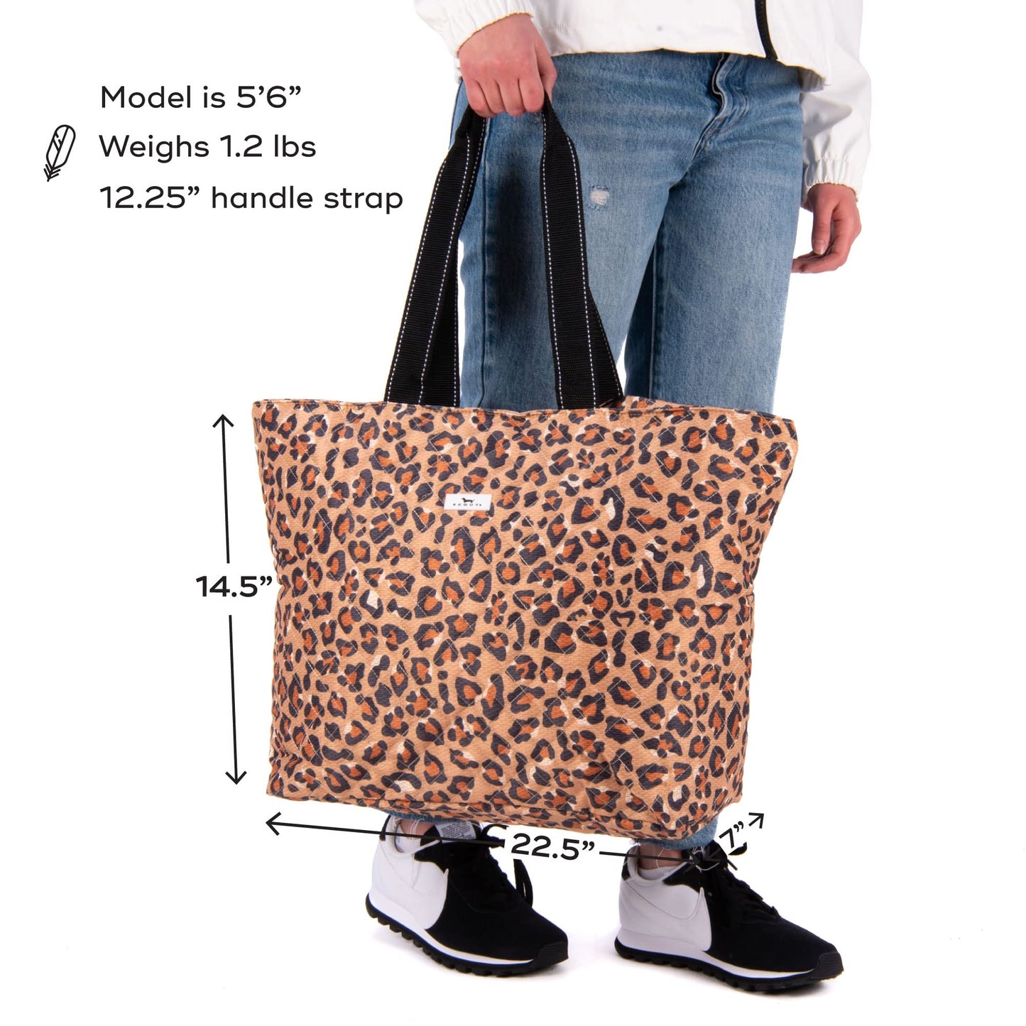 SCOUT Plus 1 Foldable Travel Bag, 2 Bags in 1, Tote Folds into Zipper Pouch