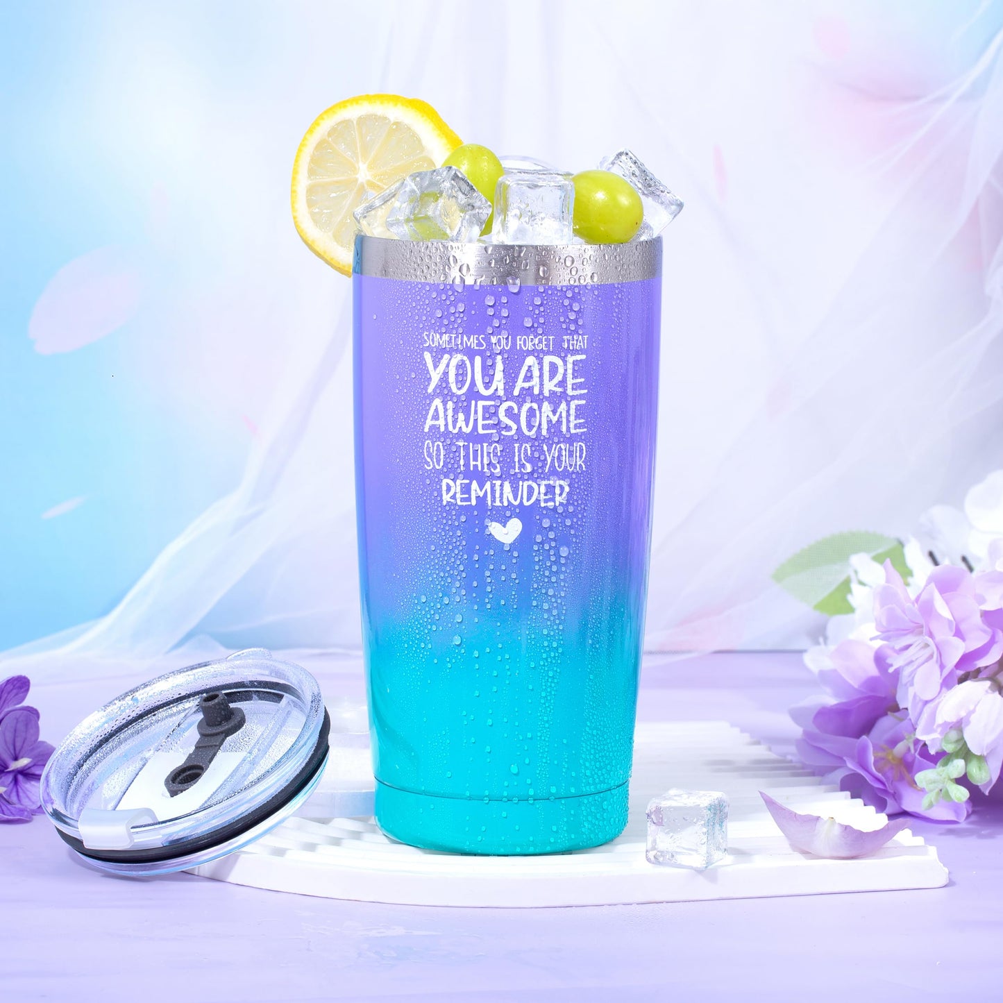 Gifts for Women, Birthday Gifts for Women, Sister, Wife, Teacher, 9pcs Lavender Care Package Gifts Set, Get Well Soon Gifts for Woman, Thinking of You Gift ,Christmas Gift Sets for Her