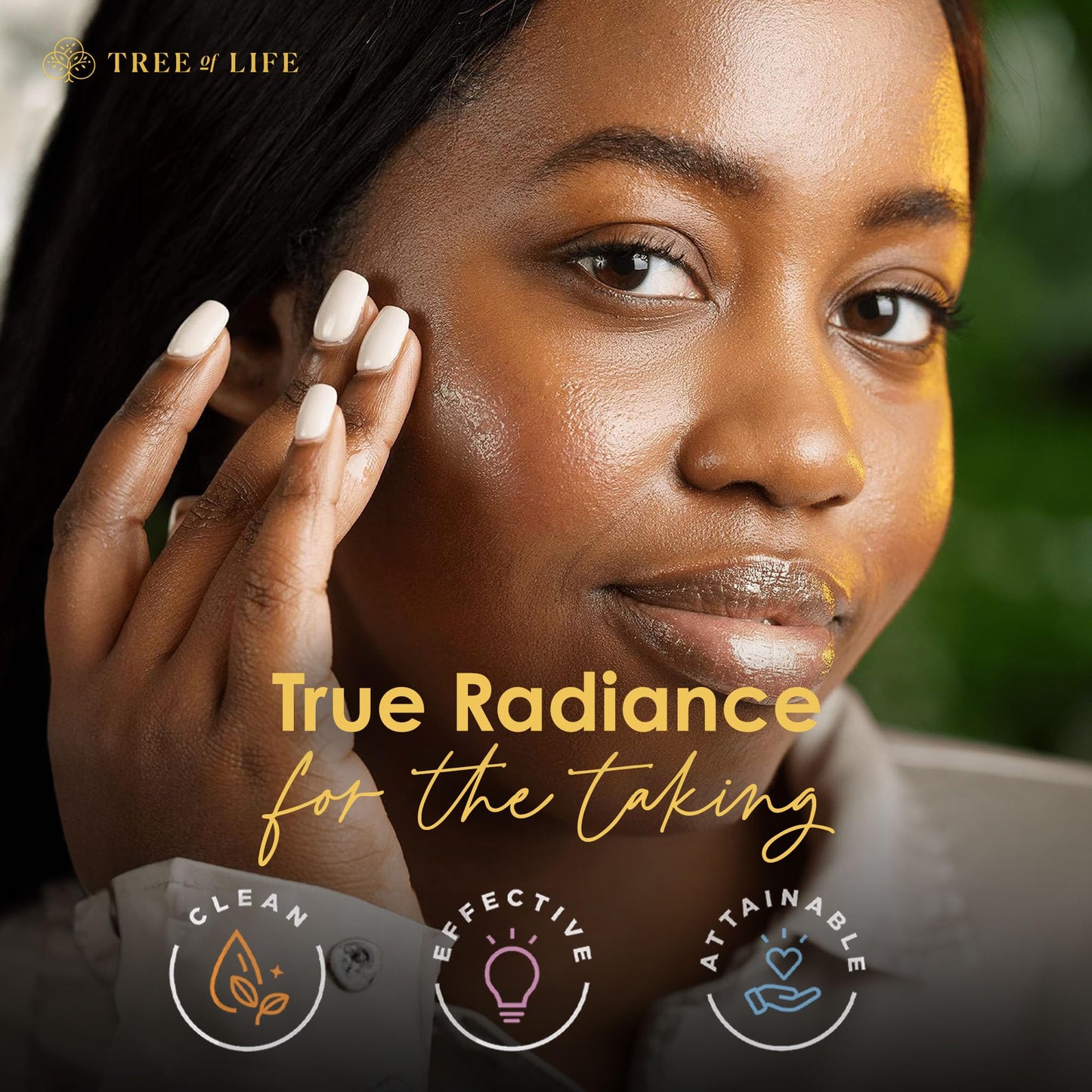 Tree of Life Beauty Facial Skin Care Set, Brightening, Firming, Hydrating, Dry Face, Dermatologist Tested - Trio Power Kit, Vitamin C, Retinol and Hyaluronic Acid, 3 count of 1 Fl Oz