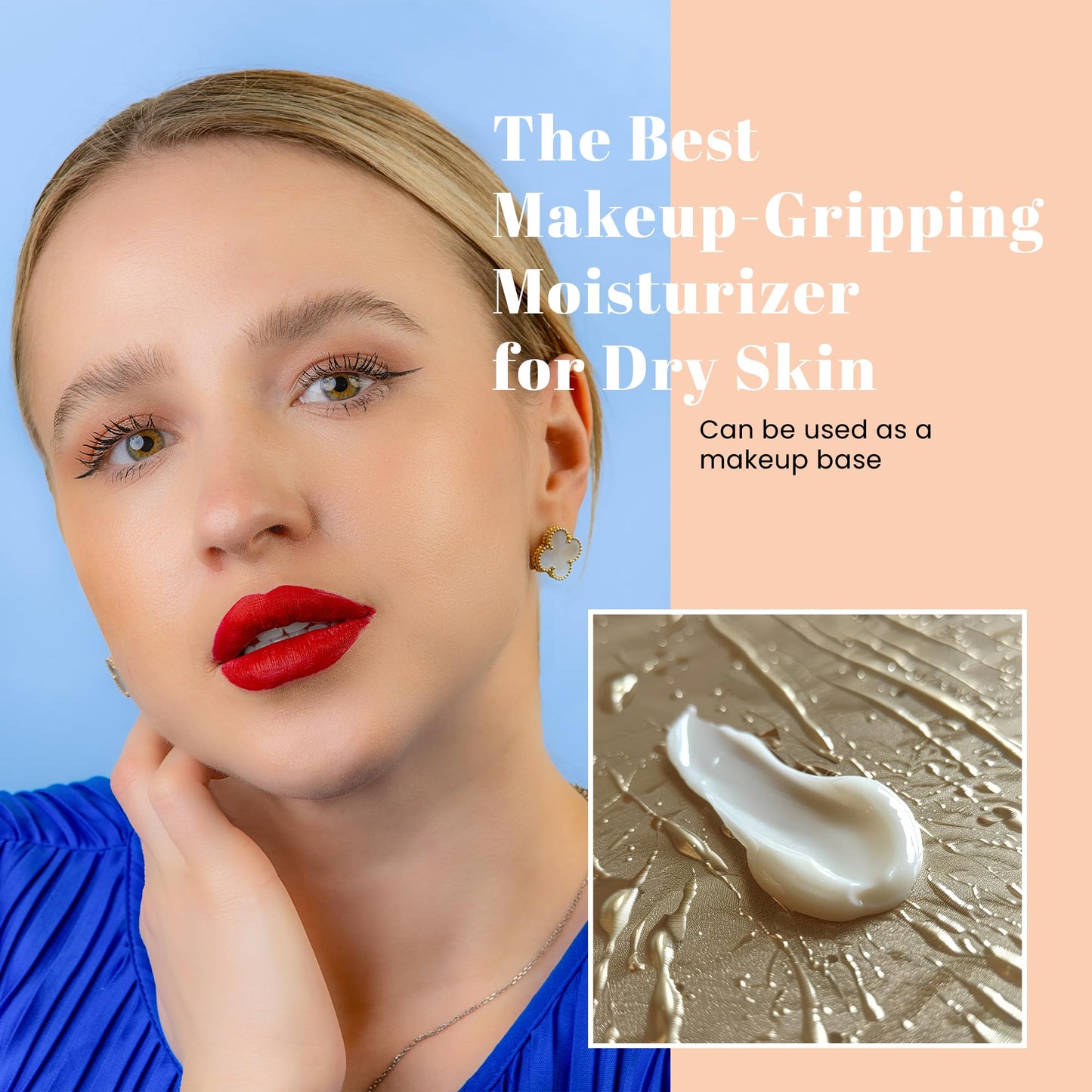 Daily Face Moisturizer with SPF 50 - Retinol, Hyaluronic Acid & Collagen with Age-Defying, Lift & Firm Cream and Sun Protection - Day & Night Repair Moisturizing Anti-Aging Sunscreen Lotion | 1.7oz