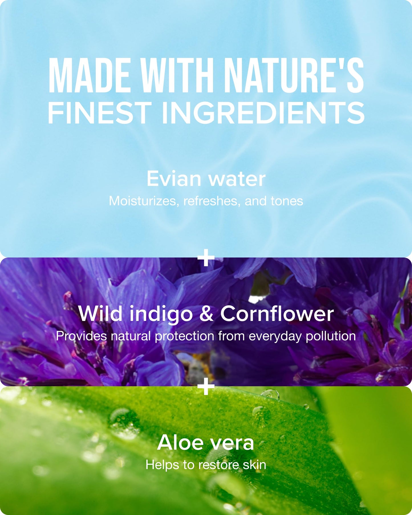 Evian Protect Facial Mist - Hydrating Mineral Water Face Spray with Aloe & Natural Extracts - Cooling Toner Mist for Face & Skin - Refreshing Facial Spray to Hydrate and Support Skin Barrier