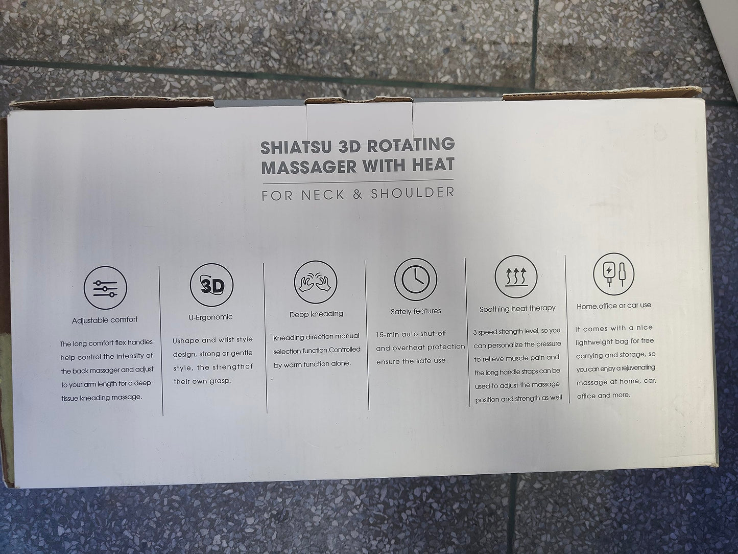 cotsoco Neck Massager,Shiatsu Shoulder and Back Massager with Heat, Electric Deep Tissue Massage Pillow for Body Muscle Pain Relief,Best Gifts Mom Dad Women Men,Home, Office Car Use