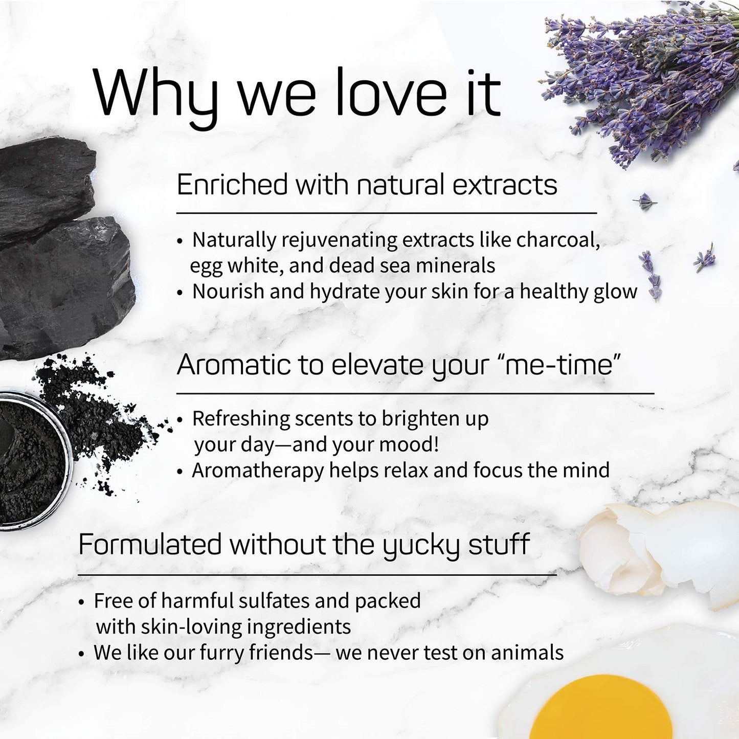 SpaLife Beauty Sleep Overnight Egg White Facial Mask 10 count