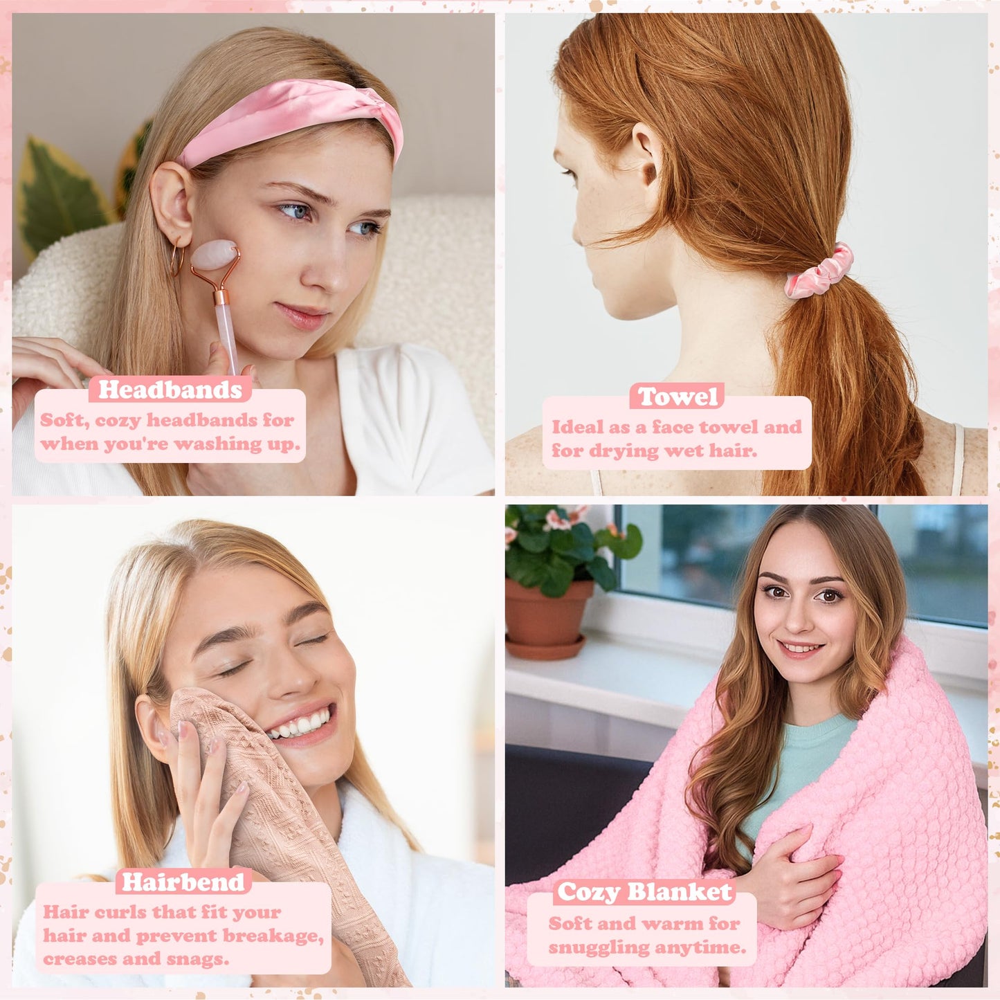 GQIRIL Gifts Basket for Women - 12PCS Unique Birthday Mothers Day Gift Set, Bath Relaxing Spa Present Basket Set, Self Care Package for Her Mom Sister Female Friends Wife Girlfriend Grandma Daughter