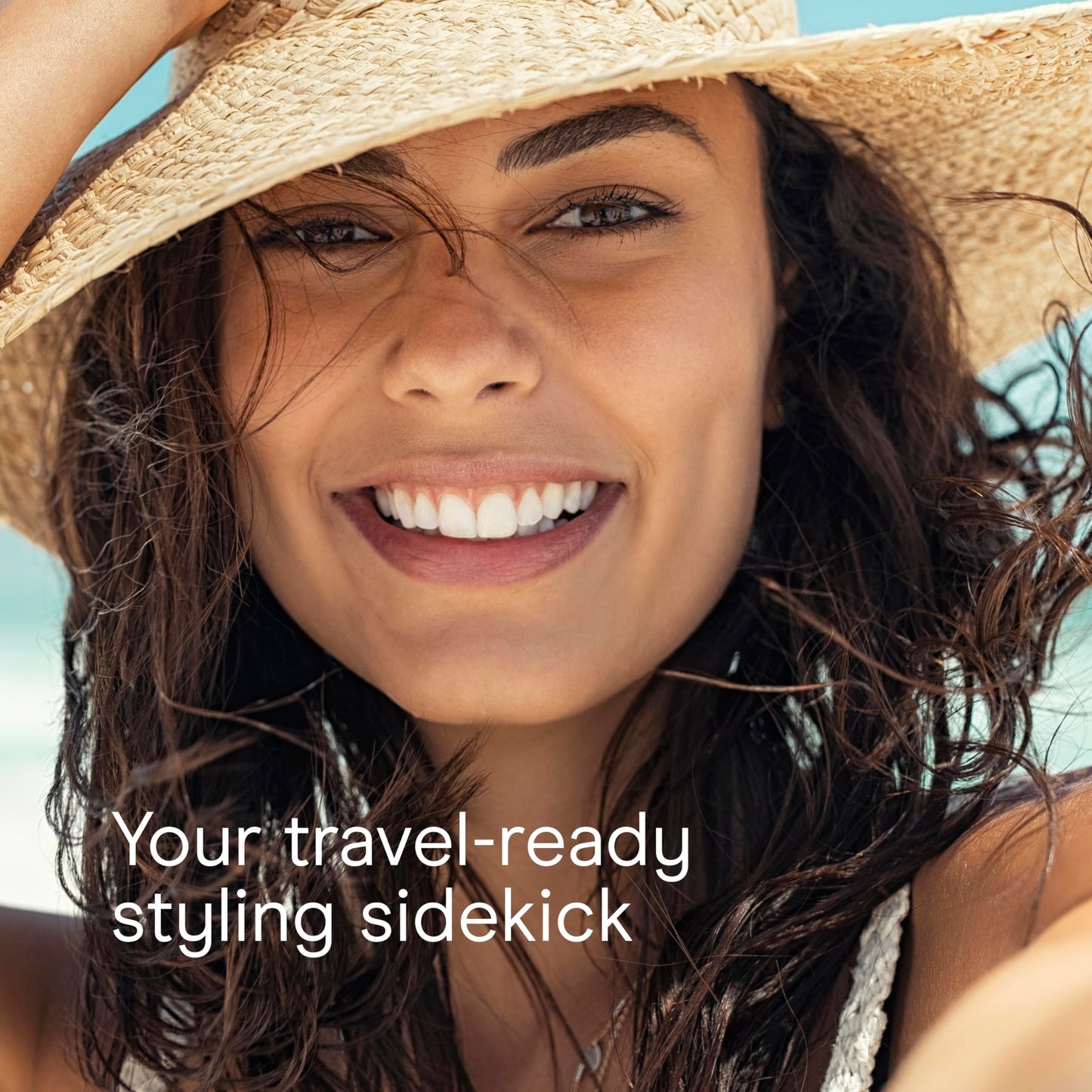 Conair Cord-Keeper Dryer with Folding Handle and Retractable Cord, 1875W Travel Hair Dryer, Ionic Technology, Teal