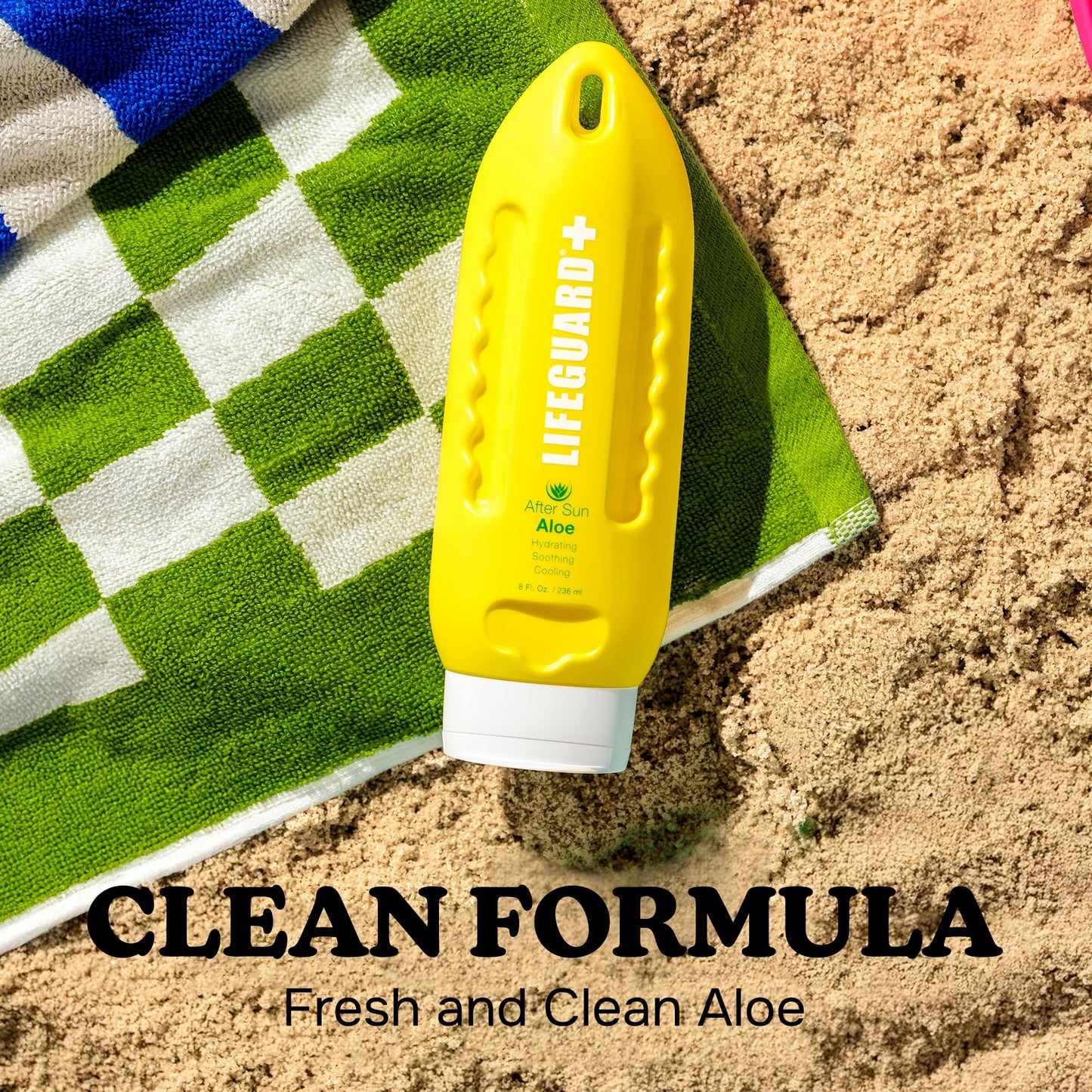 LIFEGUARD After Sun Aloe Gel - Cooling and Soothing Aloe Gel for After Sun Care and Sunburn Relief, Instant Hydration and Moisturizer, Lightweight Texture - 8 fl. oz.