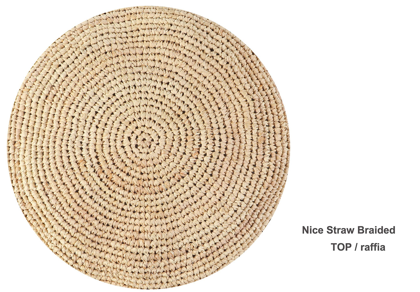 Melesh Women's Bucket Hats Fashion Womens Summer Beach Sun Straw Hat (Natural)