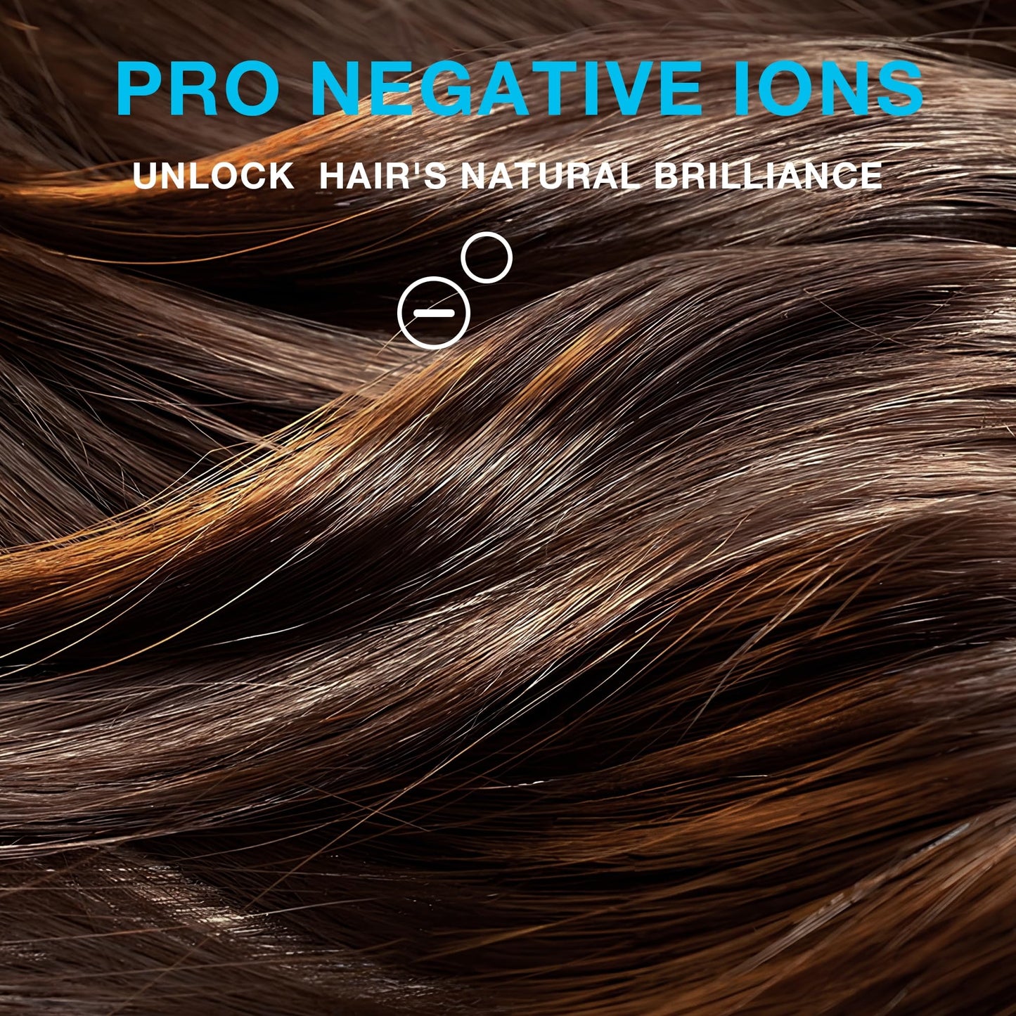 Professional Hair Dryer, High Speed Portable Ionic Hair Blow Dryer with Diffuser for Women & Men, 3 Temps/2 Speeds, 6.56 Ft Cord, Best for Straight & Wavy Hair, for Home Travel, Black